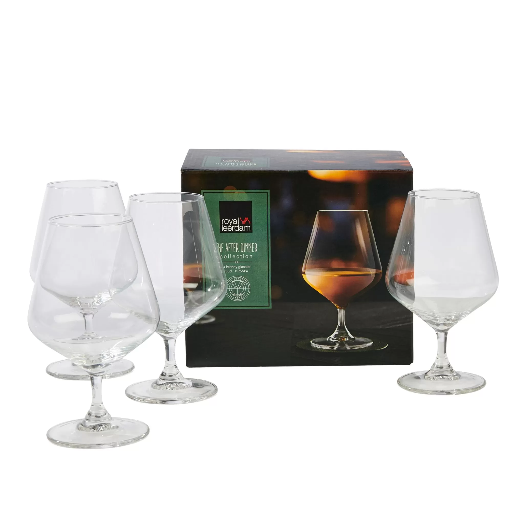 CASA After Dinner Bicchiere Da Cognac Set Di 4 Trasparente* Bicchieri Da Cocktail