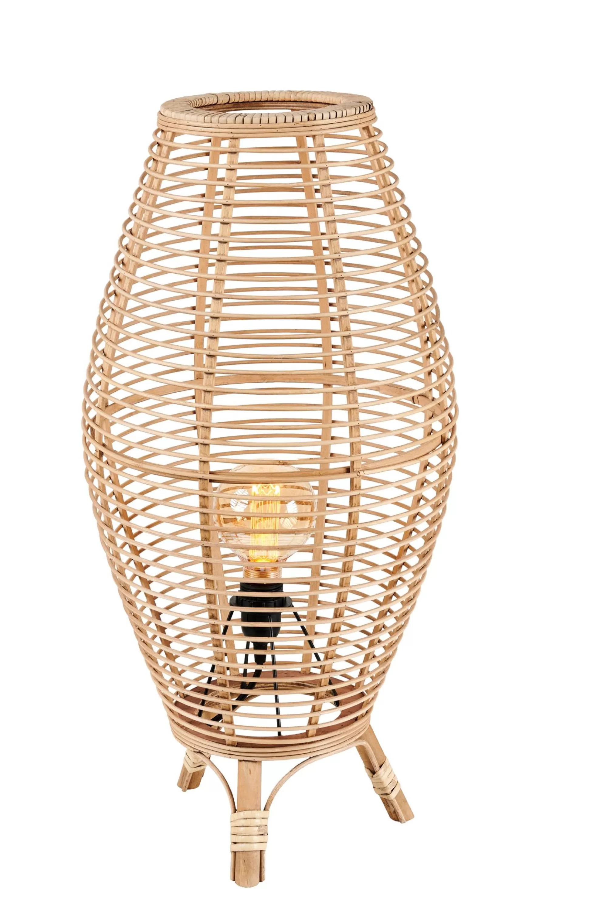 CASA Arzu Lampada Da Terra E27 Naturale* Figurine Decorative