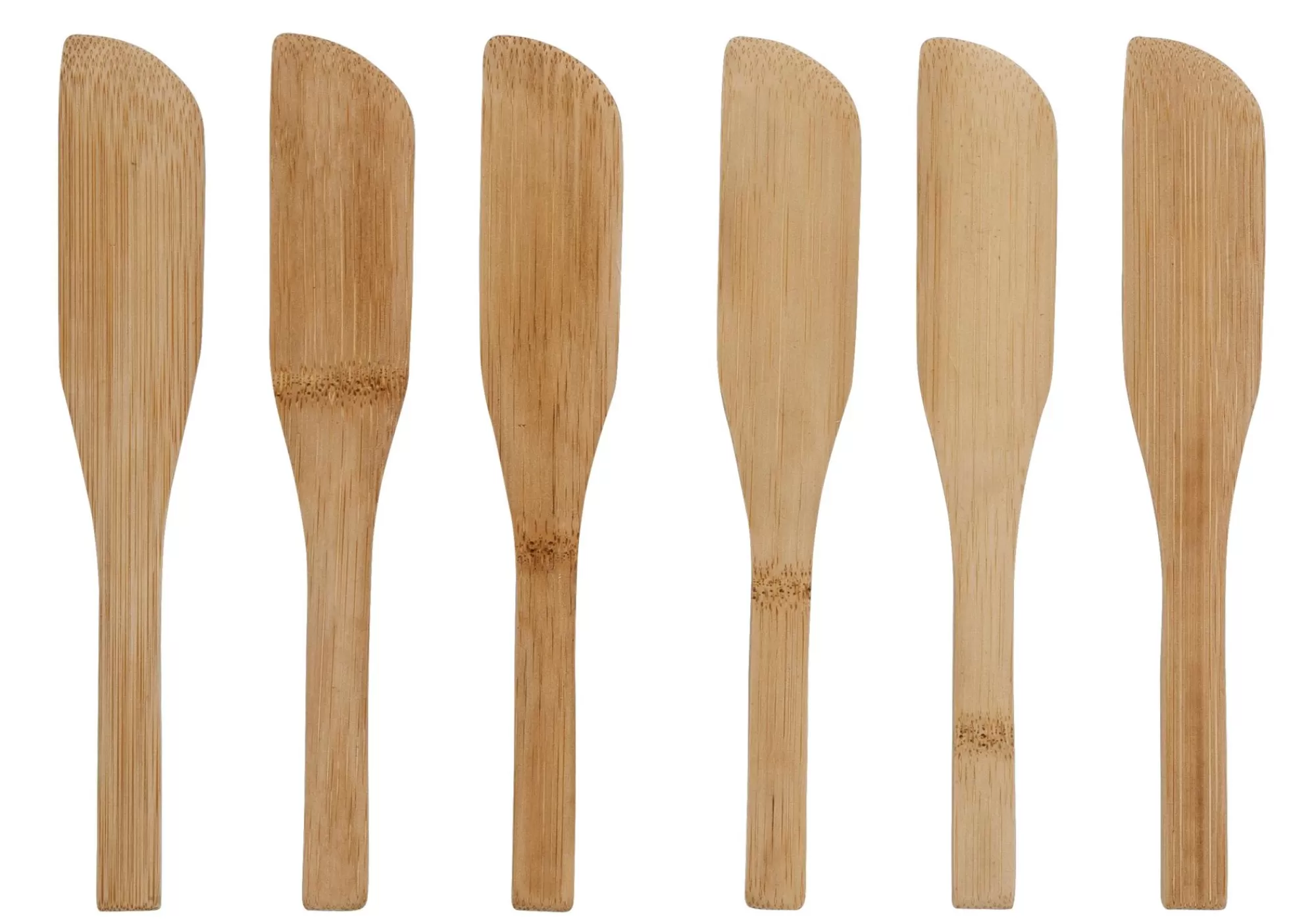 CASA Bamboo Coltelli Tapa Set Di 6 Naturale* Coltelli Da Tagliare