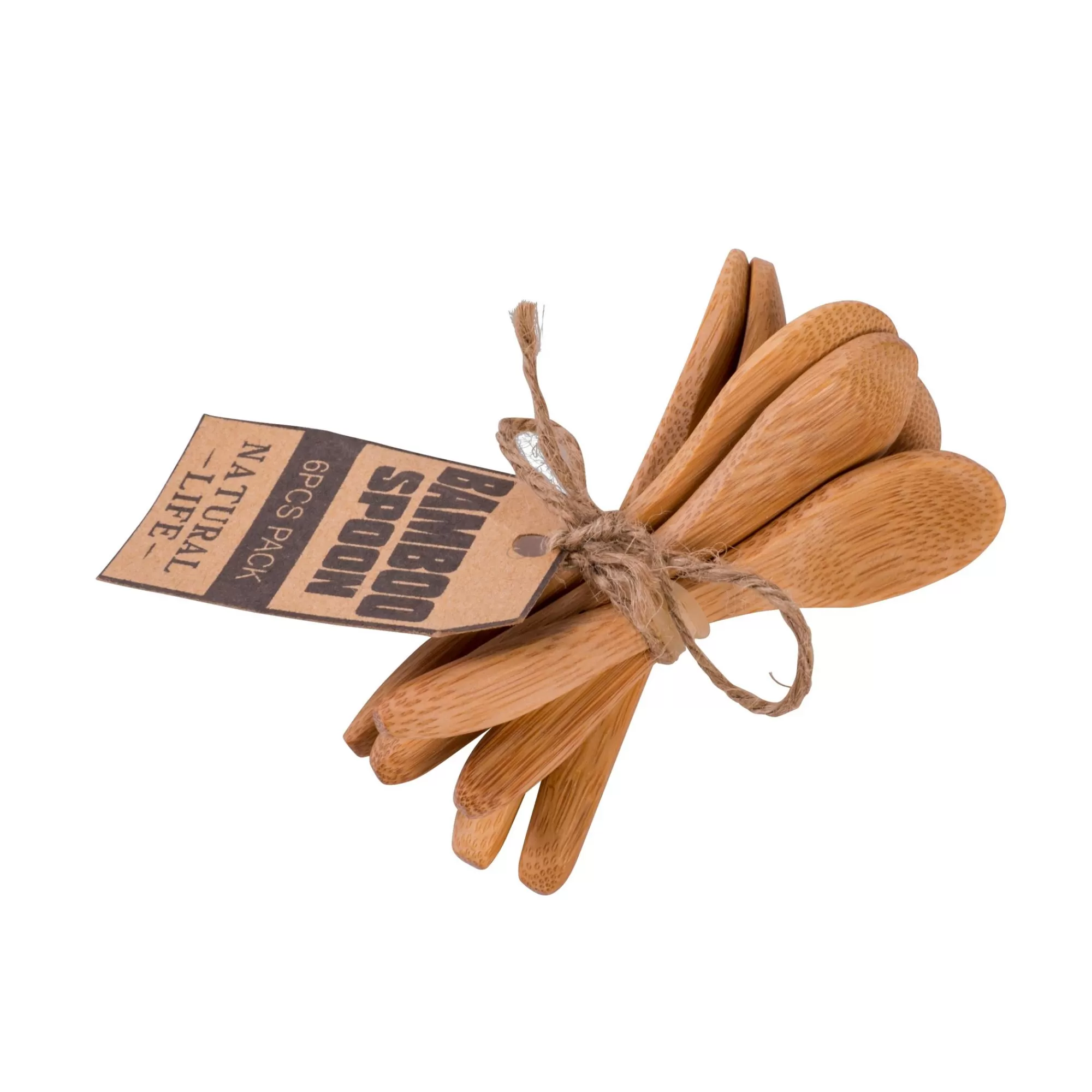 CASA Bamboo Cucchiaini Set Di 6 Naturale* Set Di Posate