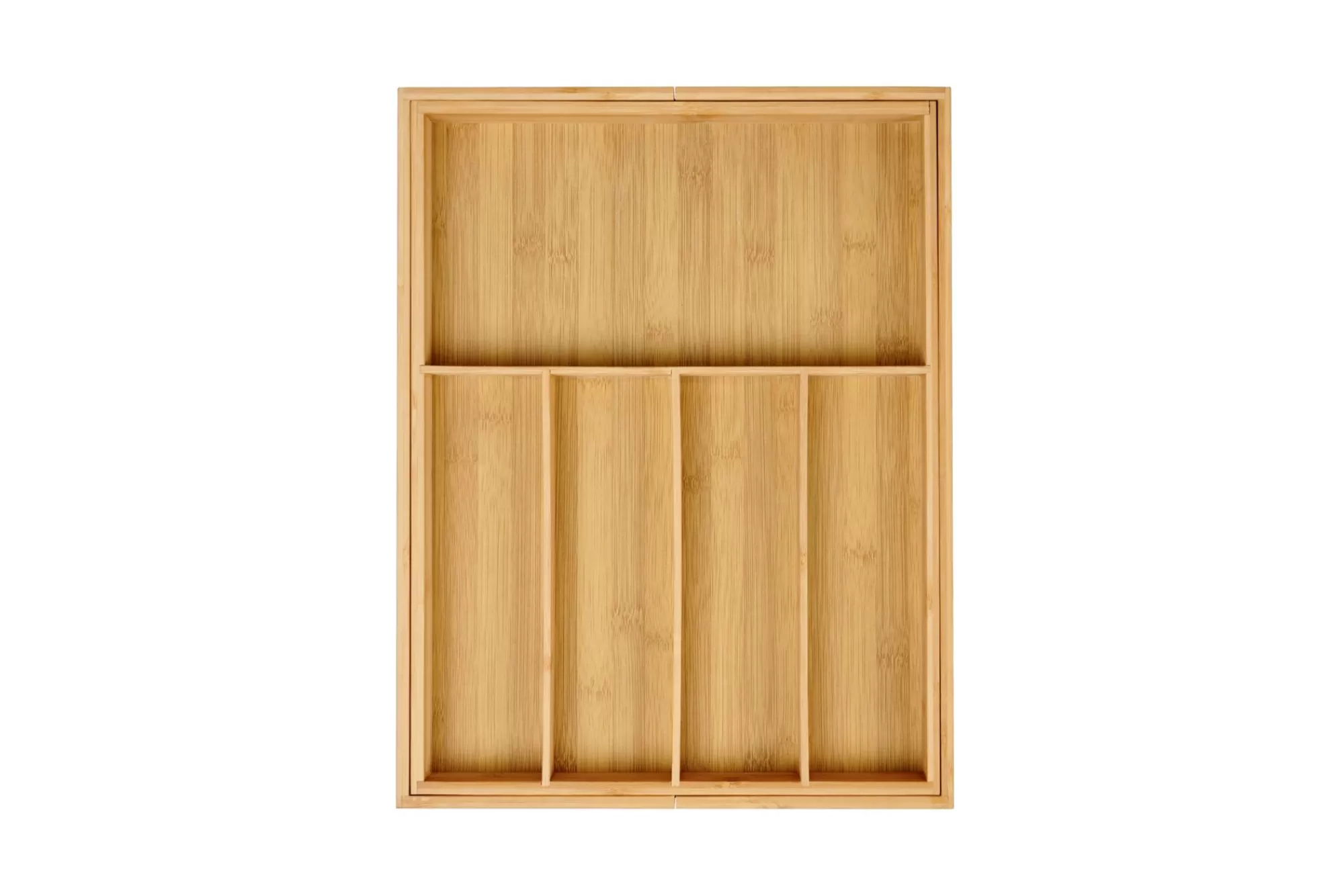 CASA Bamboo Org. Per Cassetto Allungabile Naturale* Cesti Cassetto