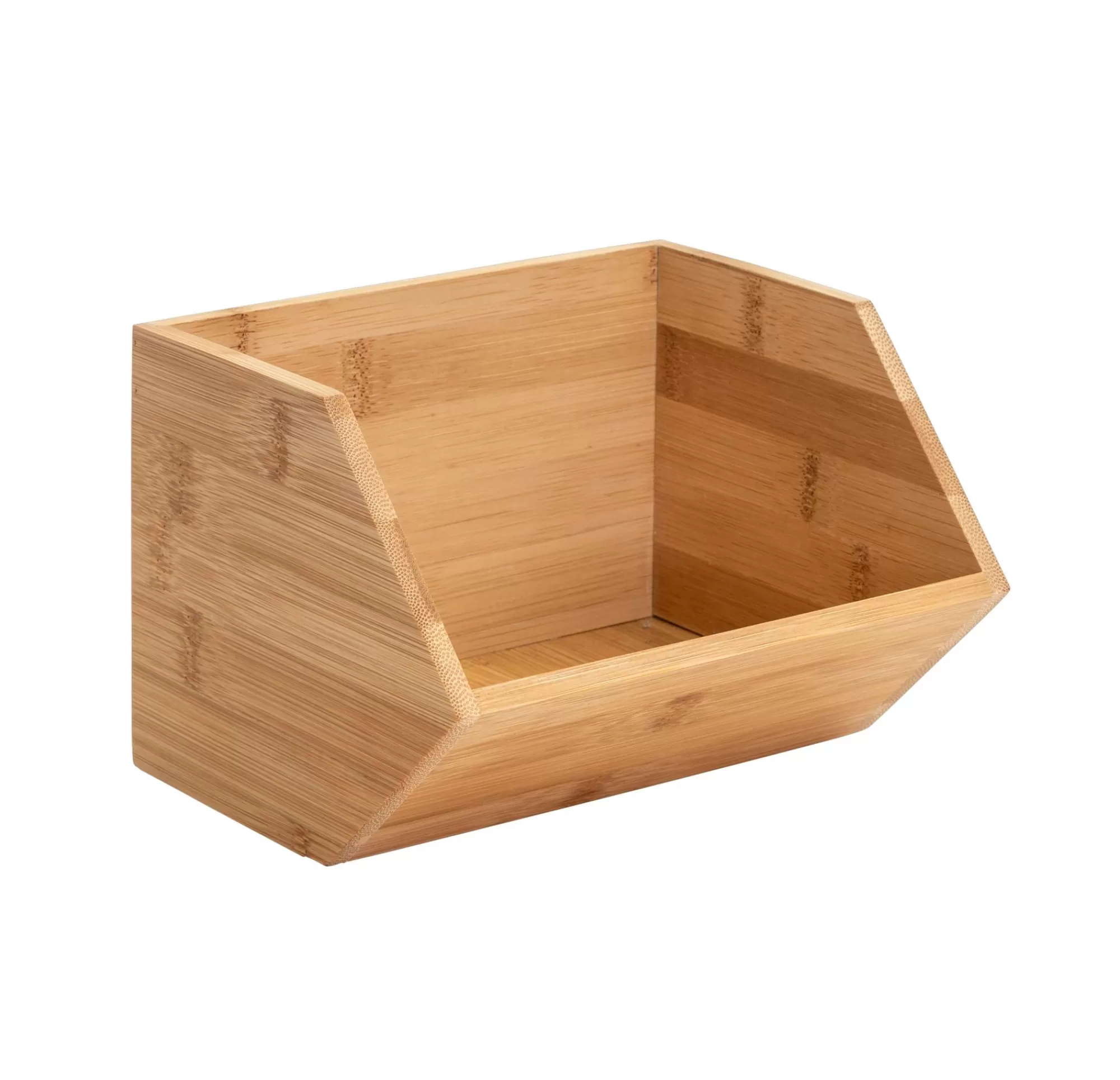 CASA Bamboo Organizzatore Impilabile Naturale* Scatole Conserva Vivande