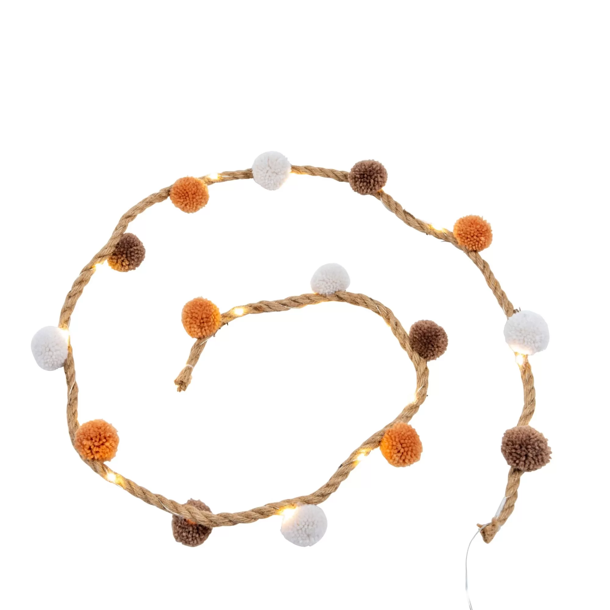 CASA Basil Filo Luminoso Vari Colori, Bianco, Marrone, Terracotta* Fili Luminosi