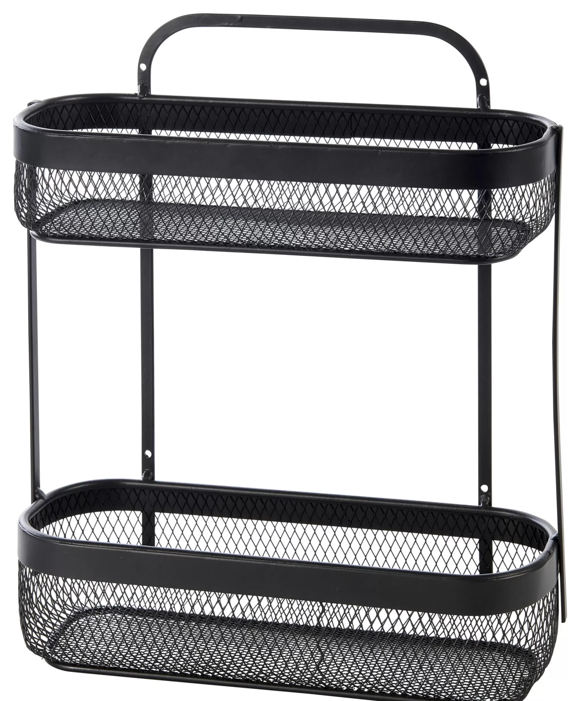 CASA Black Lunar Cesto Ovale 2 Pezzi Nero* Accessori Da Cucina