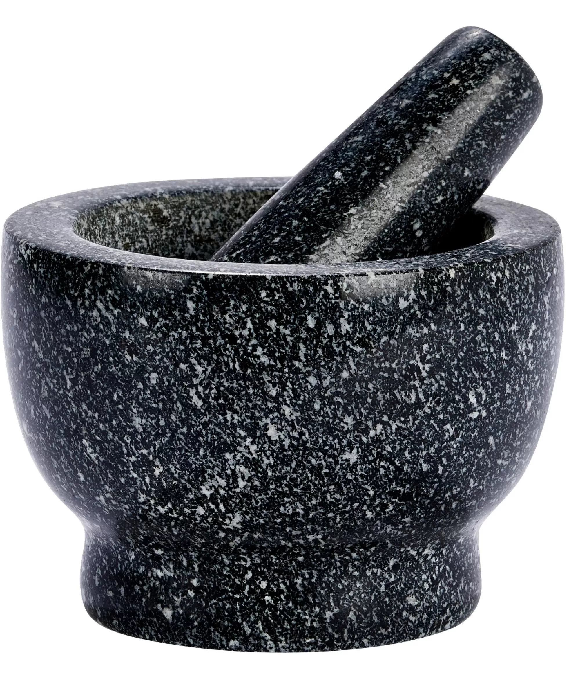 CASA Black Stone Mortaio Con Pestello Nero* Spremere