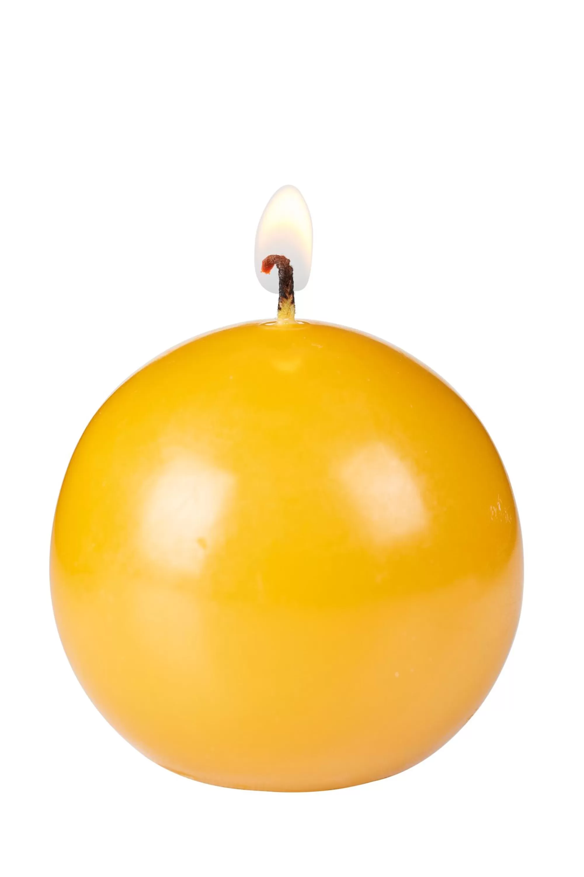 CASA Bola Candela Sferica Giallo* Candele