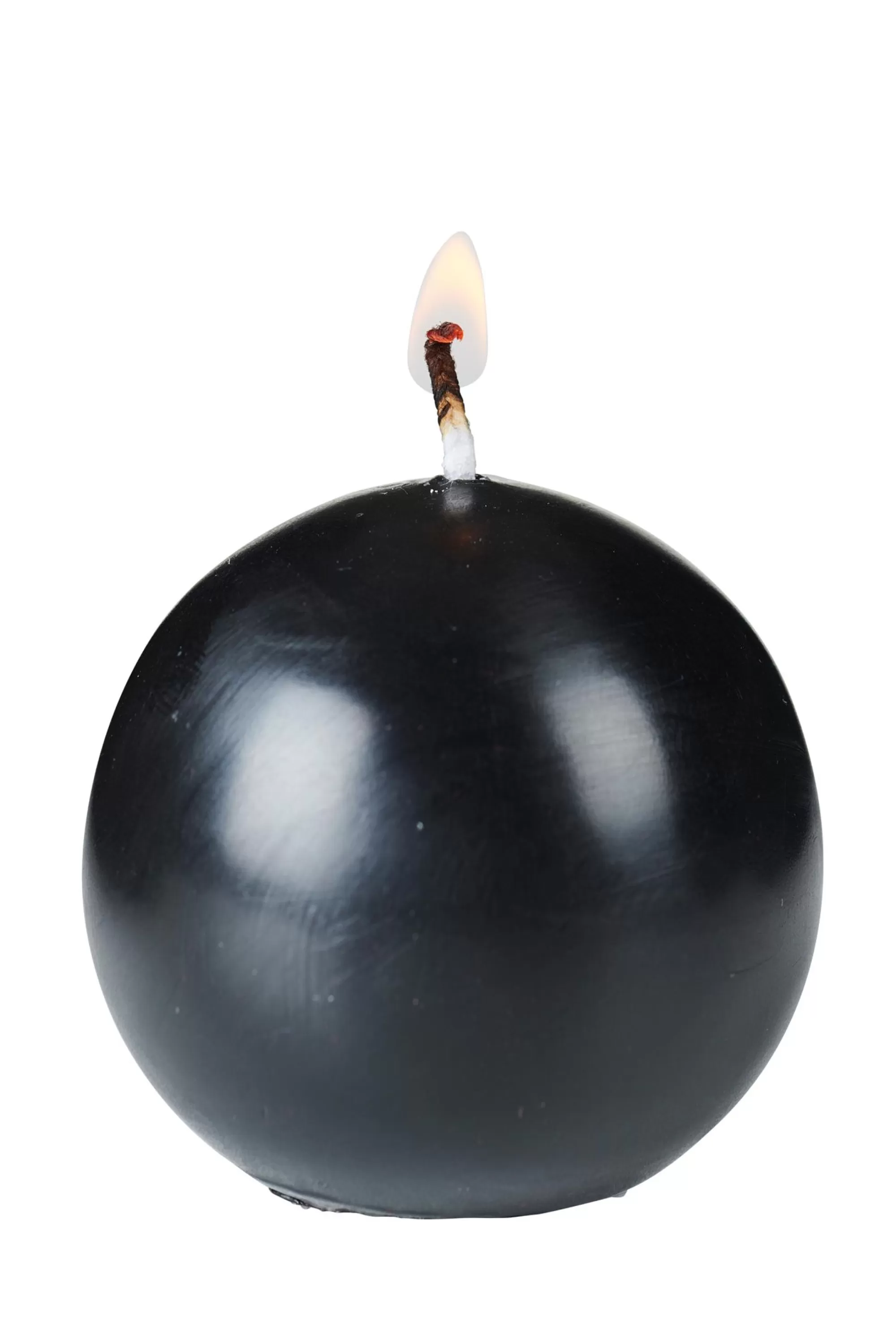 CASA Bola Candela Sferica Nero* Candele