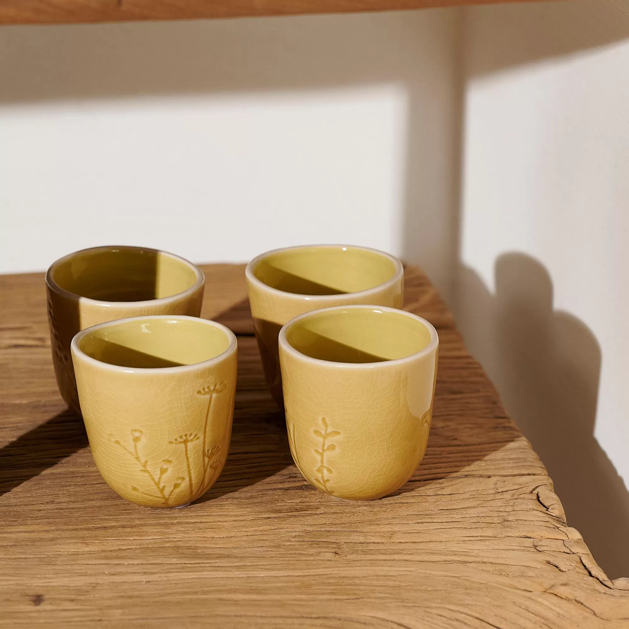 CASA Botanic Ocher Mug 2 Colori Caramello* Mug