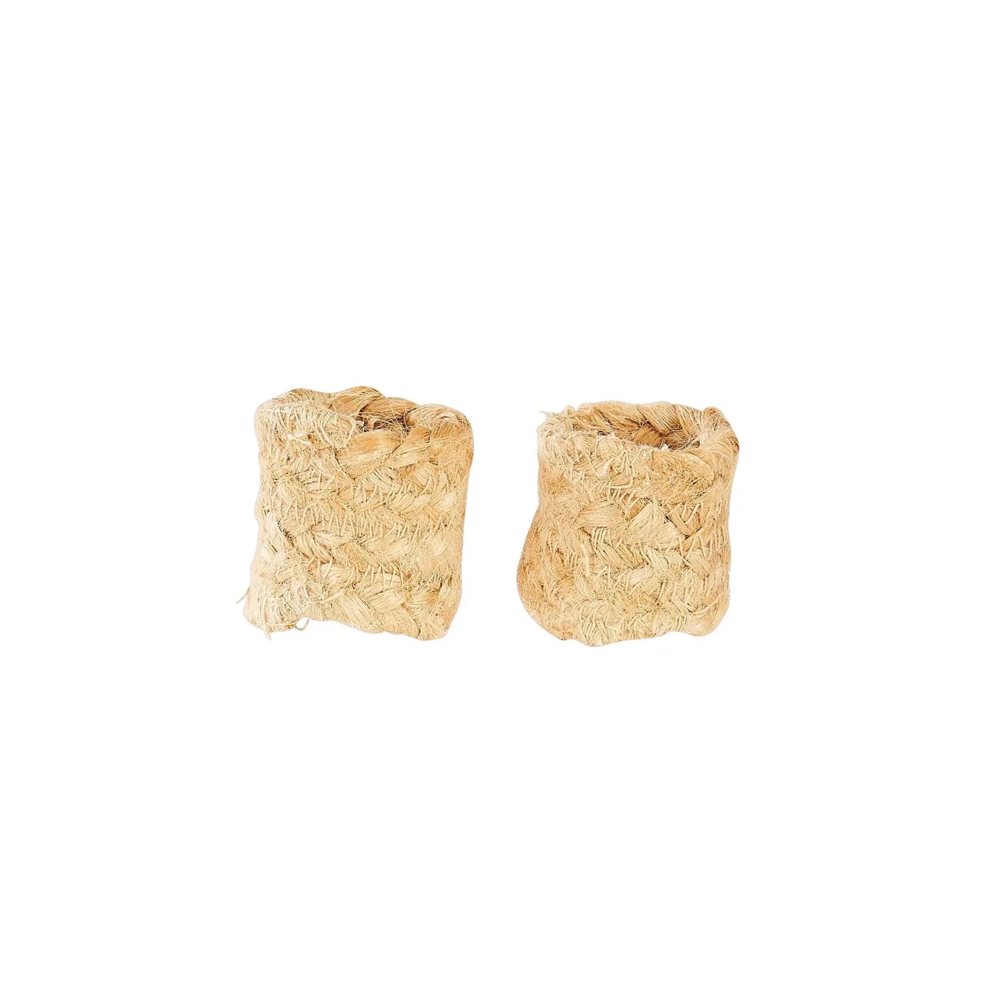 CASA Braid Anello Portatov Set Di 2 Naturale* Anelli Portatovaglioli