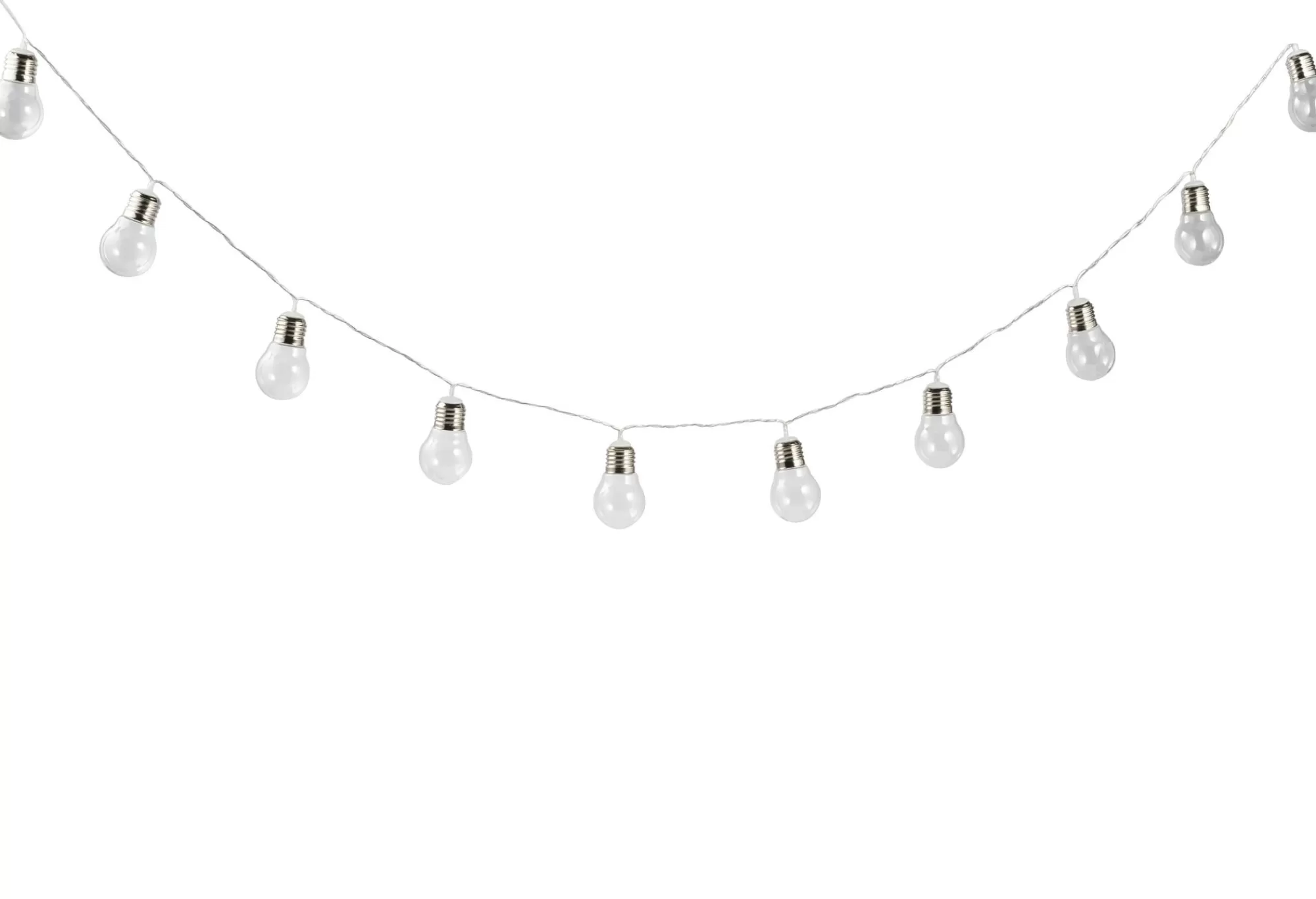 CASA Bulb Filo Luminoso Solare 10 Leds Trasparente* Illuminazione Esterna