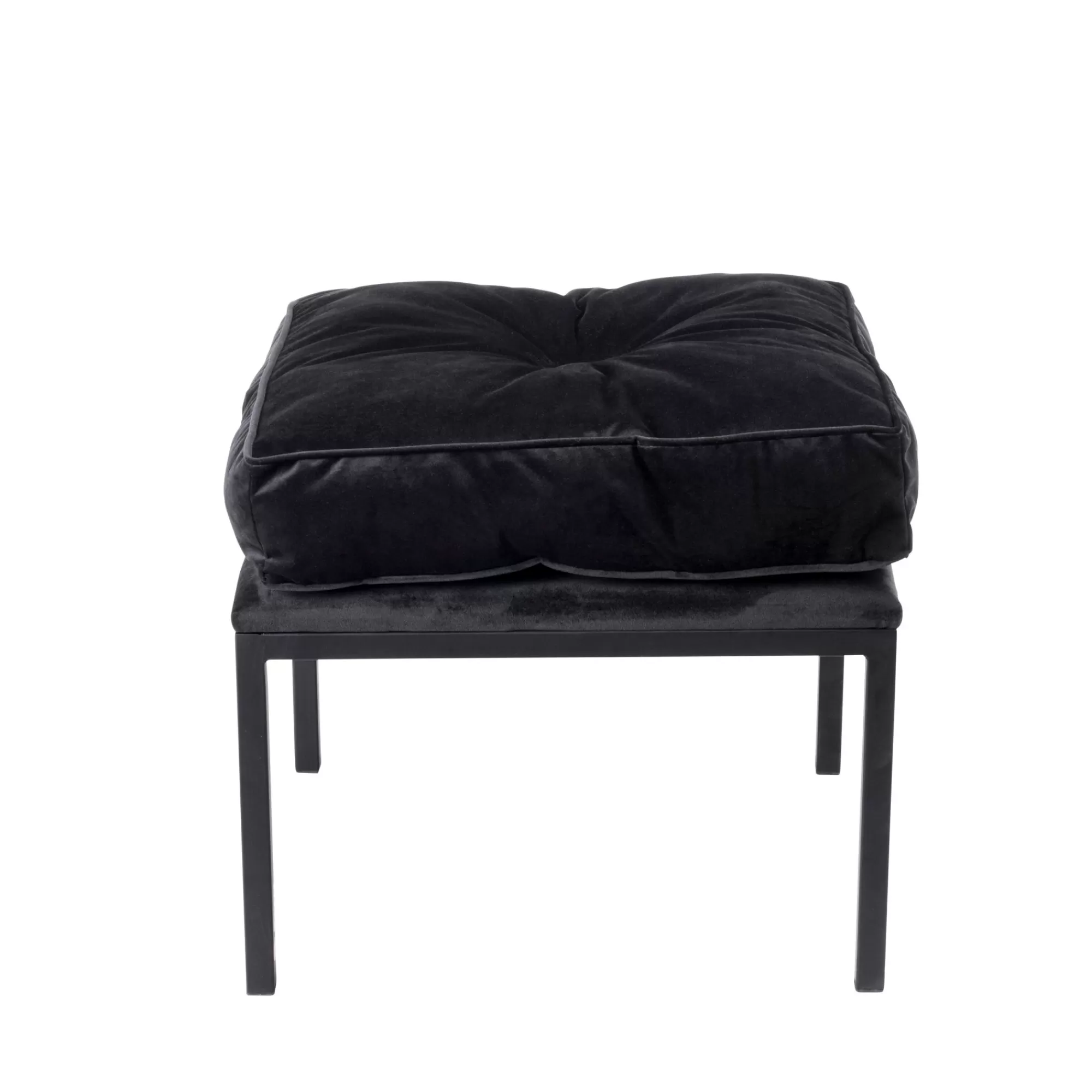 CASA Buton Pouf Nero* Sgabelli