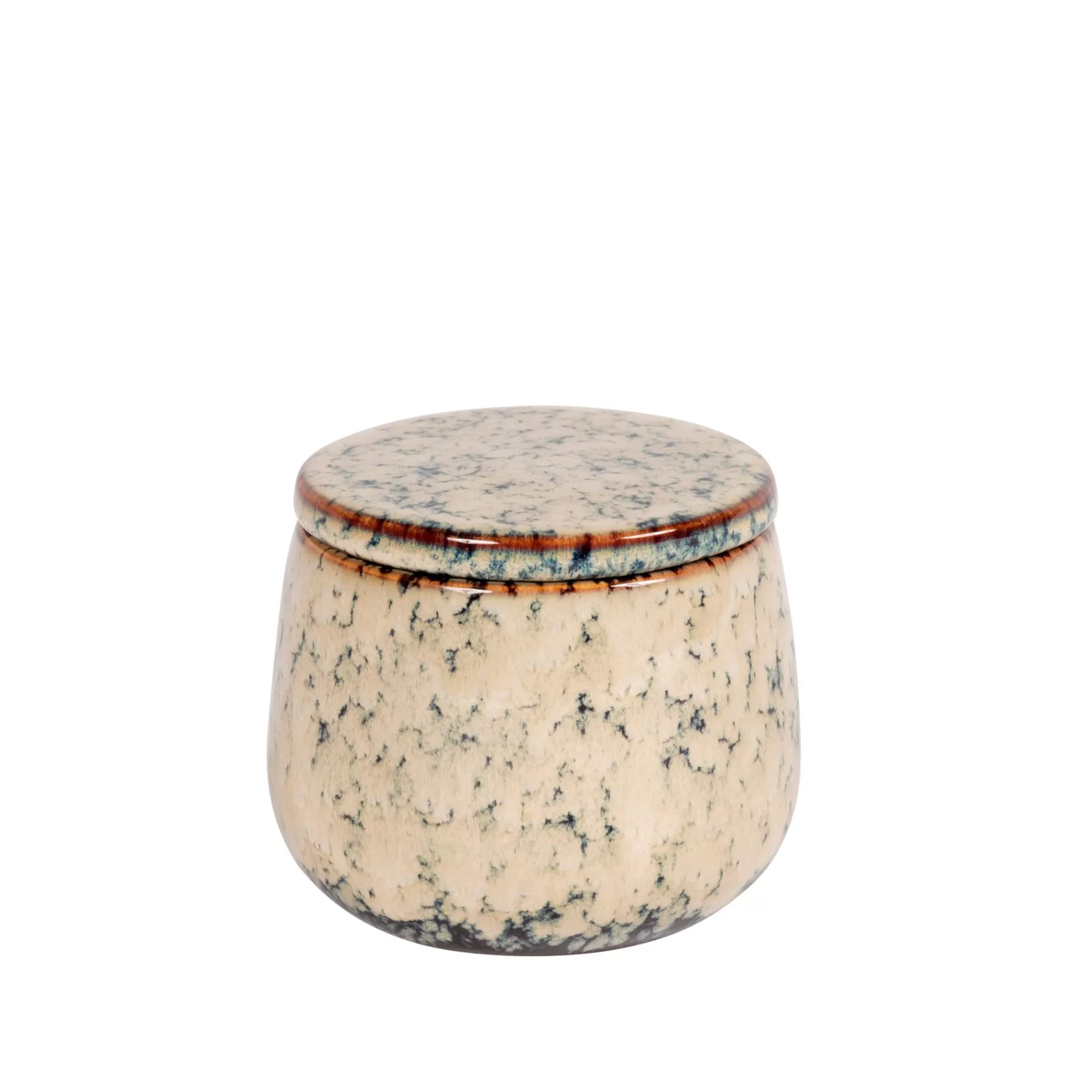 CASA Ceramic Candela In Vaso Blu* Candele