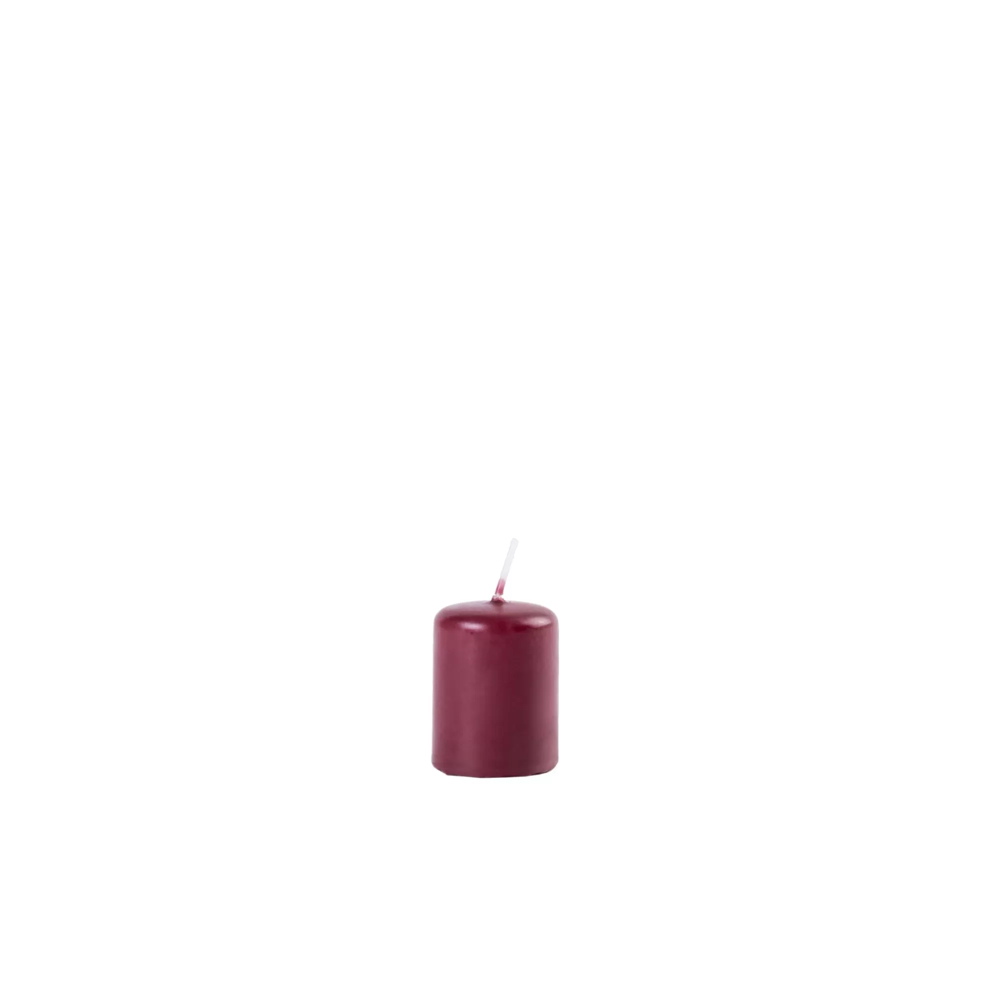 CASA Cilindro Candela Cilindrica Rosso* Candele