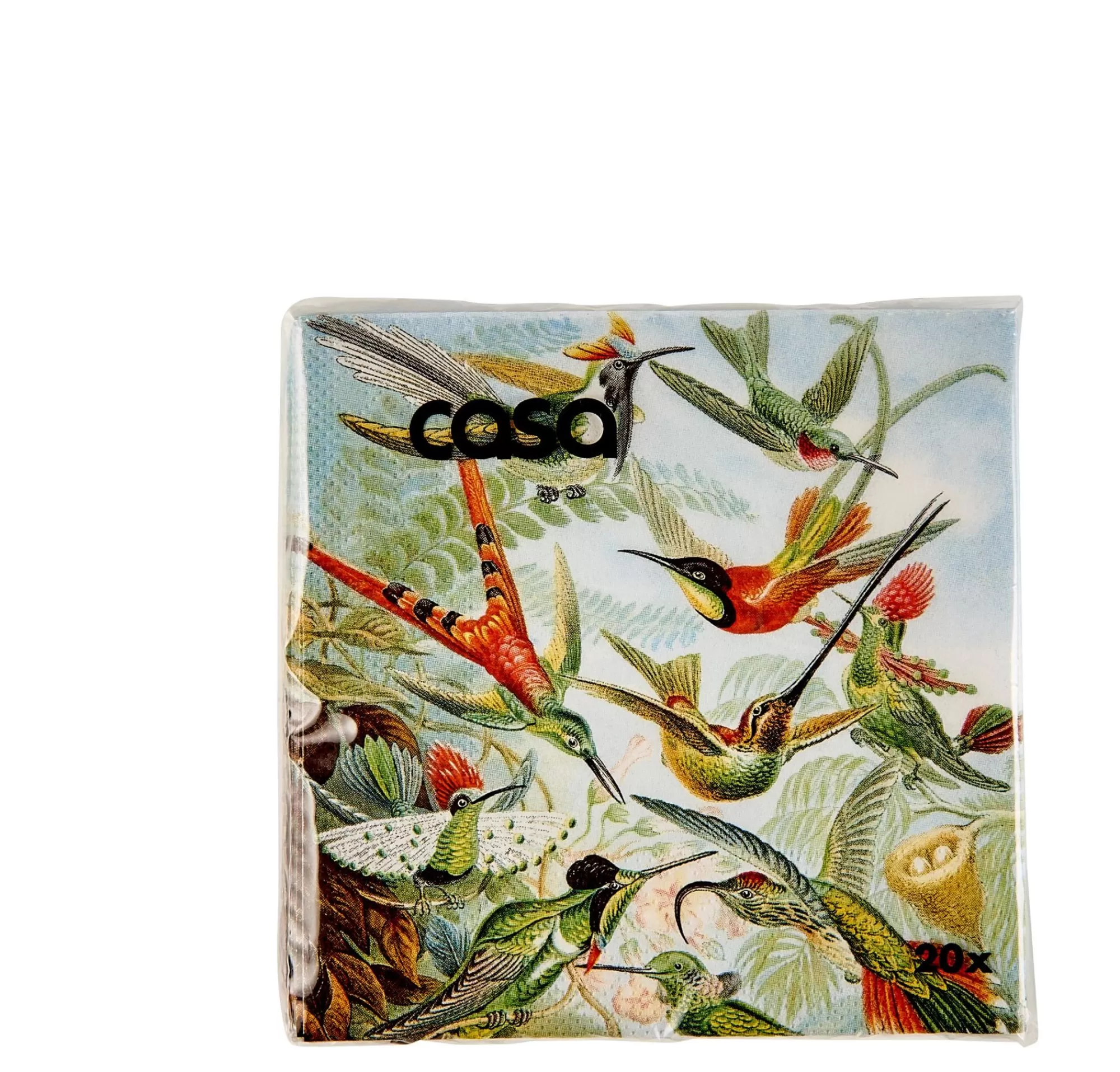 CASA Colibri Set Di 20 Tov Multicolore* Tovaglioli