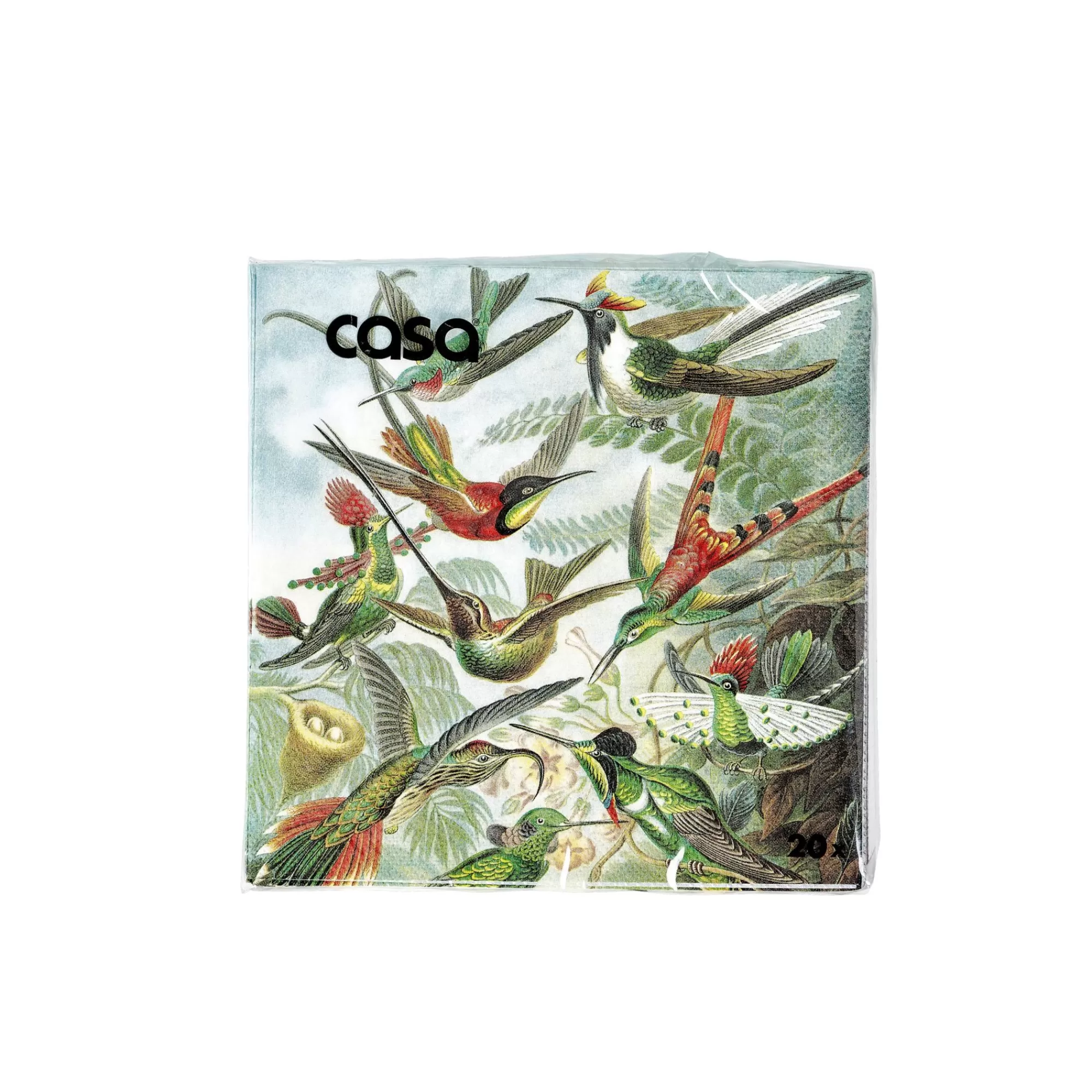 CASA Colibri Set Di 20 Tovaglioli Multicolore* Tovaglioli