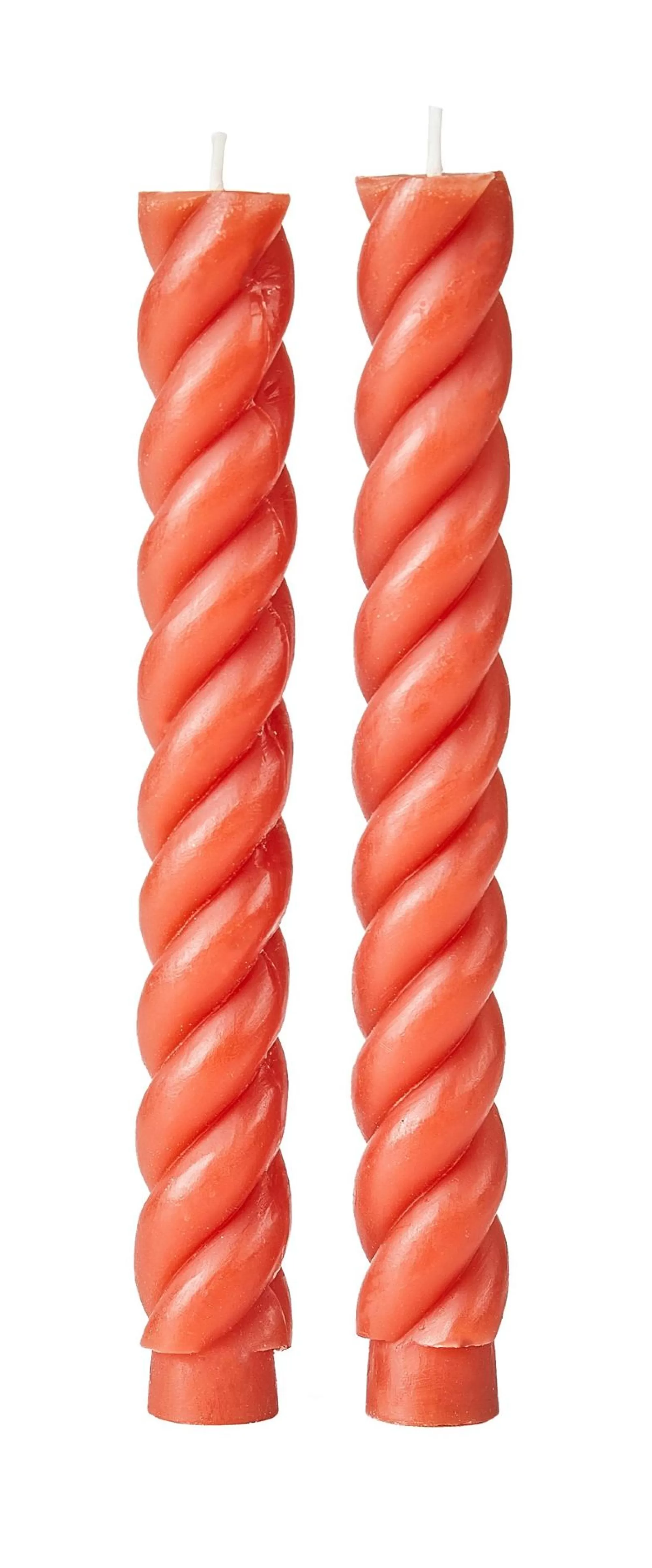 CASA Curl Candele Set Da 2 Rosso* Candele