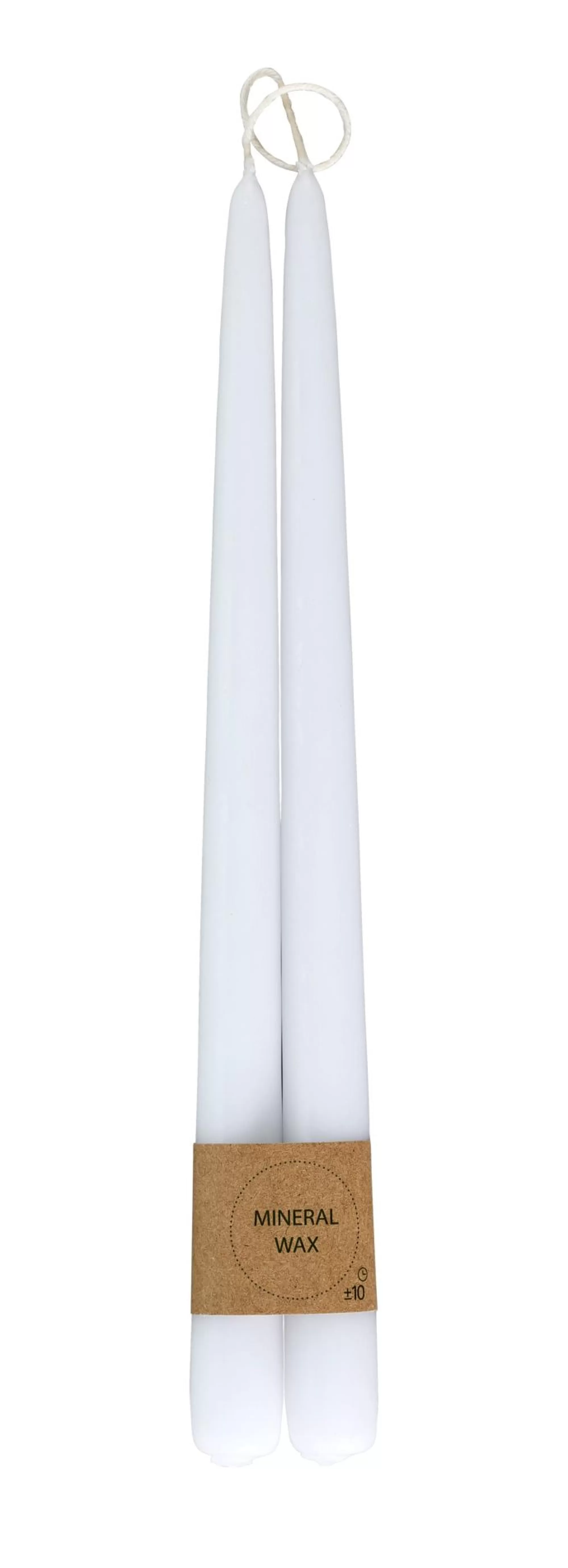 CASA Duo Candele Diner Set Di 2 Bianco* Candele