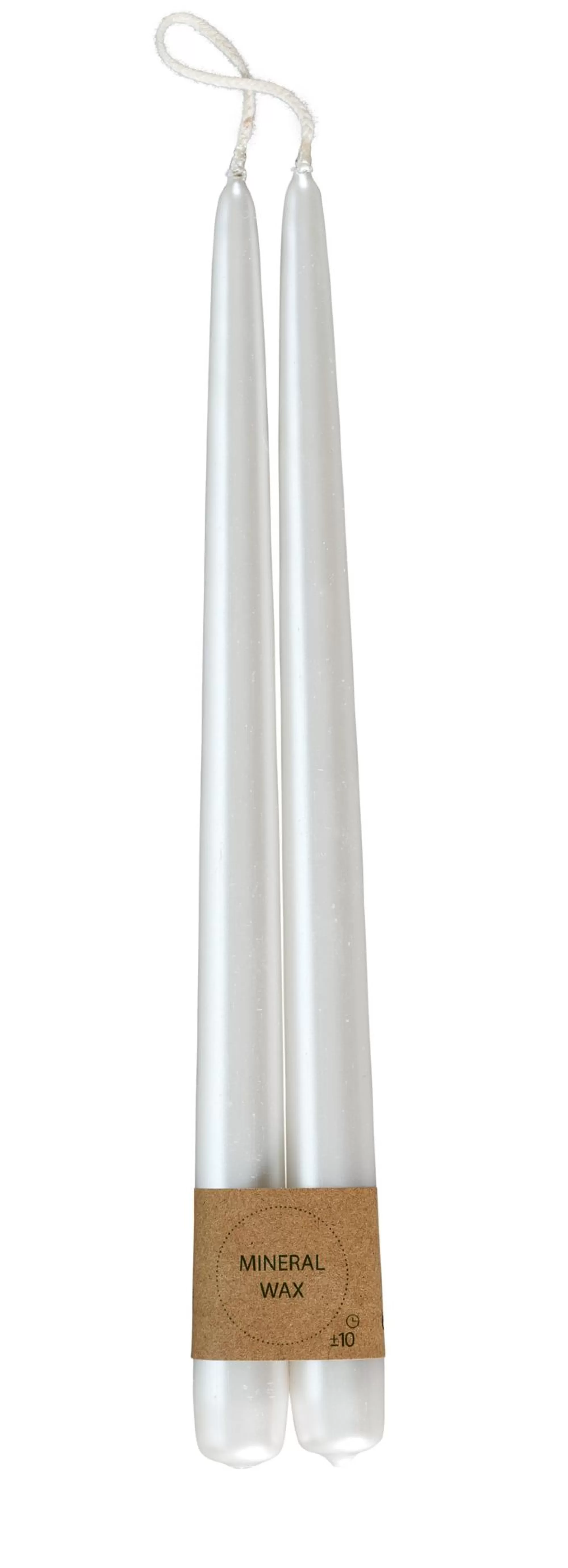 CASA Duo Candele Diner Set Di 2 Madreperlato* Candele