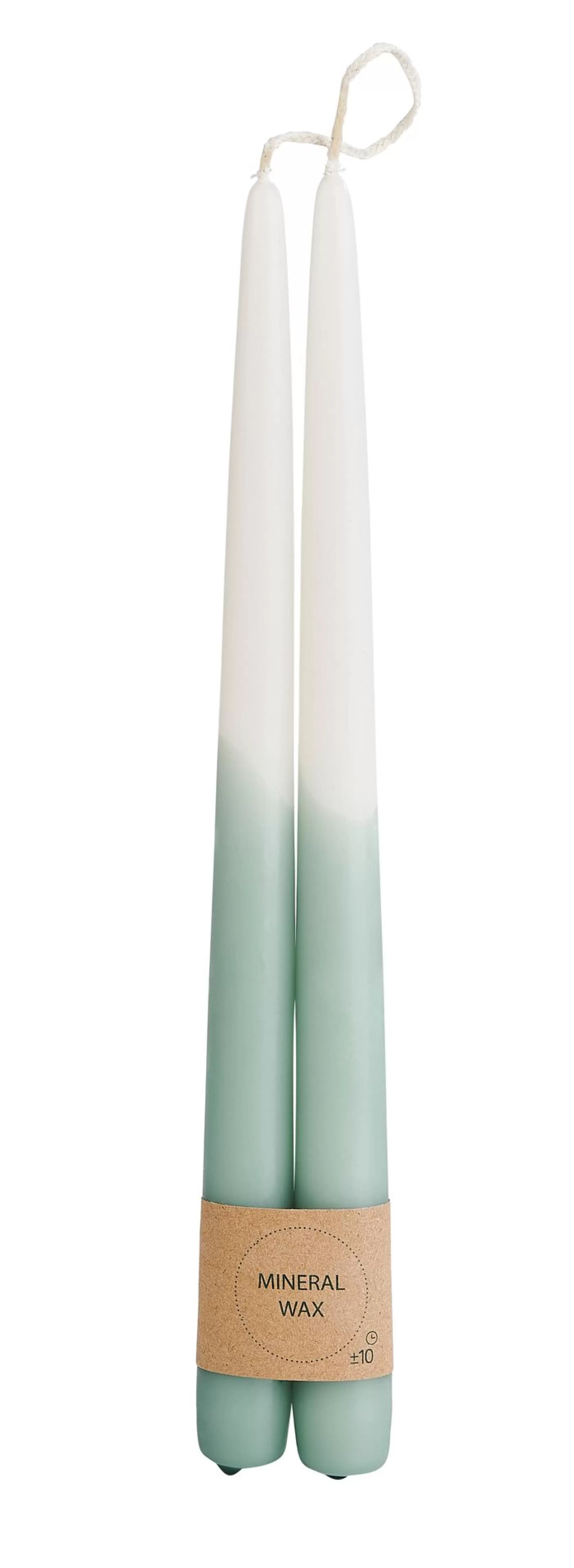 CASA Duo Candele Set Da 2 Crema, Menta, Multicolore* Candele