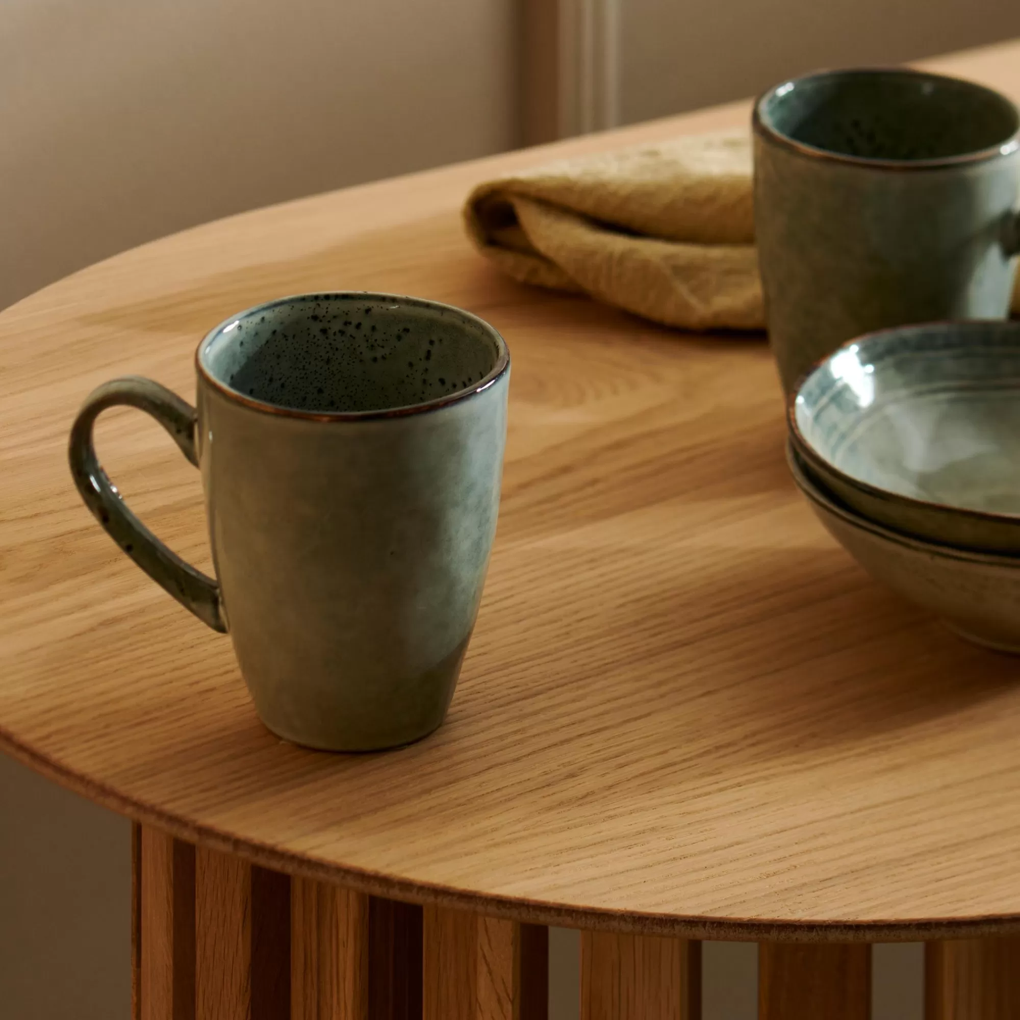 CASA Earth Lagoon Mug Con Manico Verde Chiaro* Mug