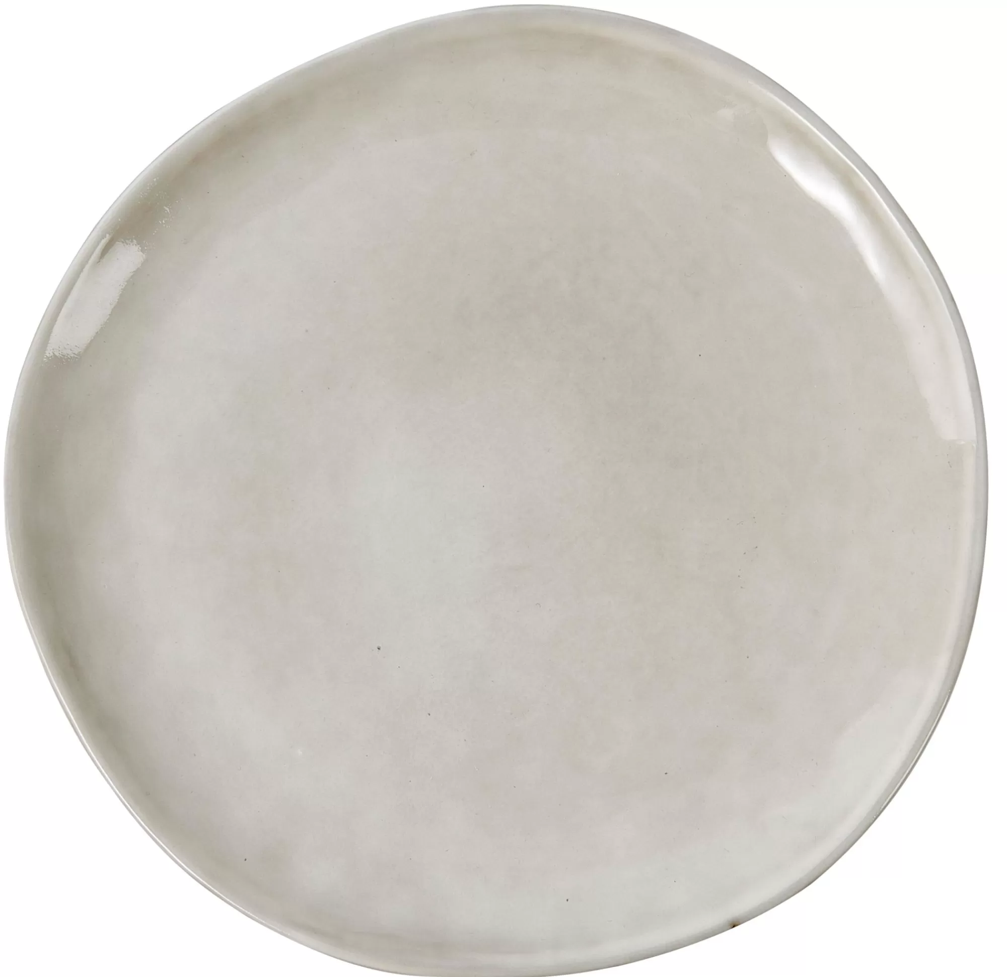 CASA Earth Marl Piatto Piano Crema* Piatti