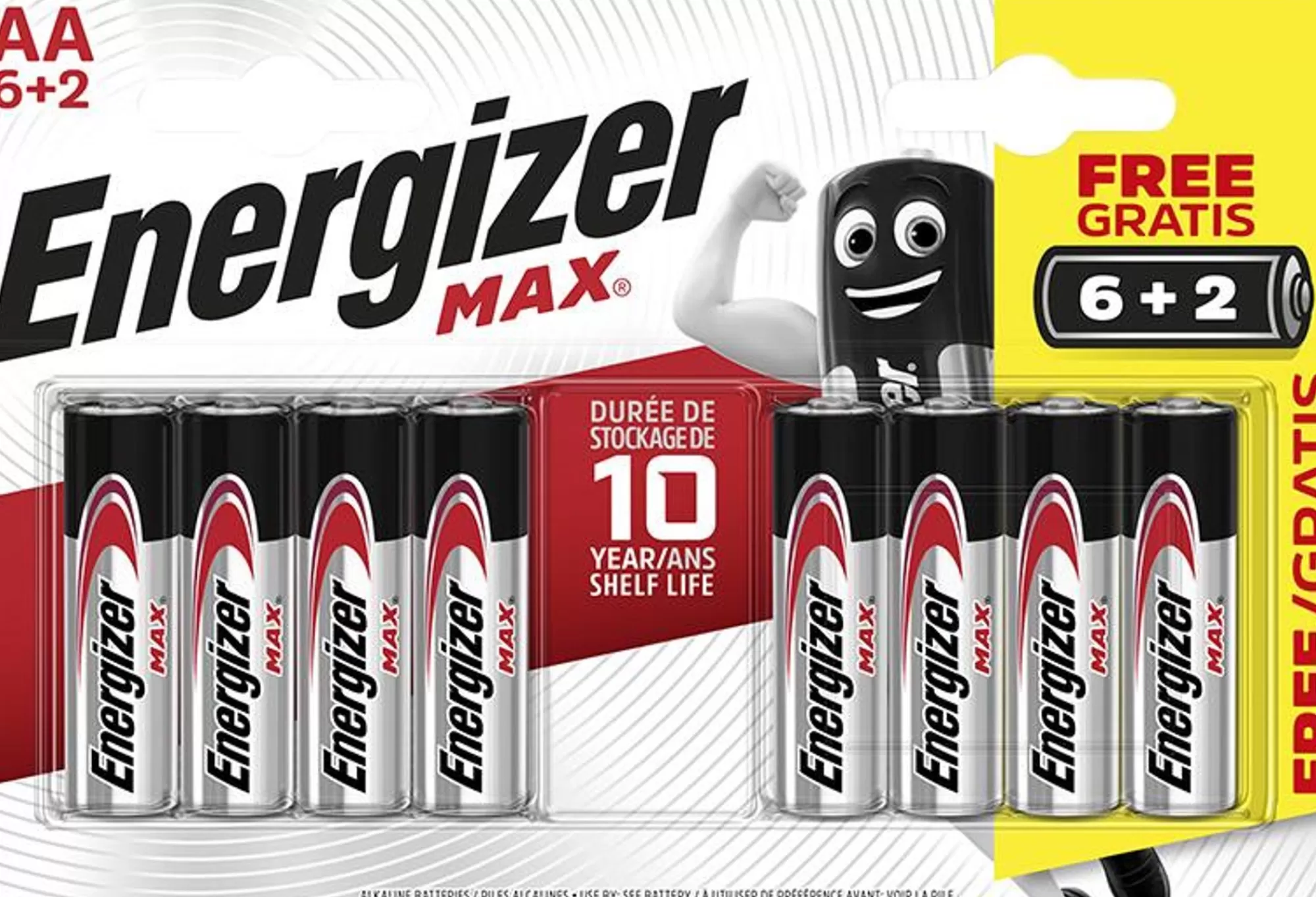 CASA Energizer Batterie Aa Alcaline* Fili Luminosi