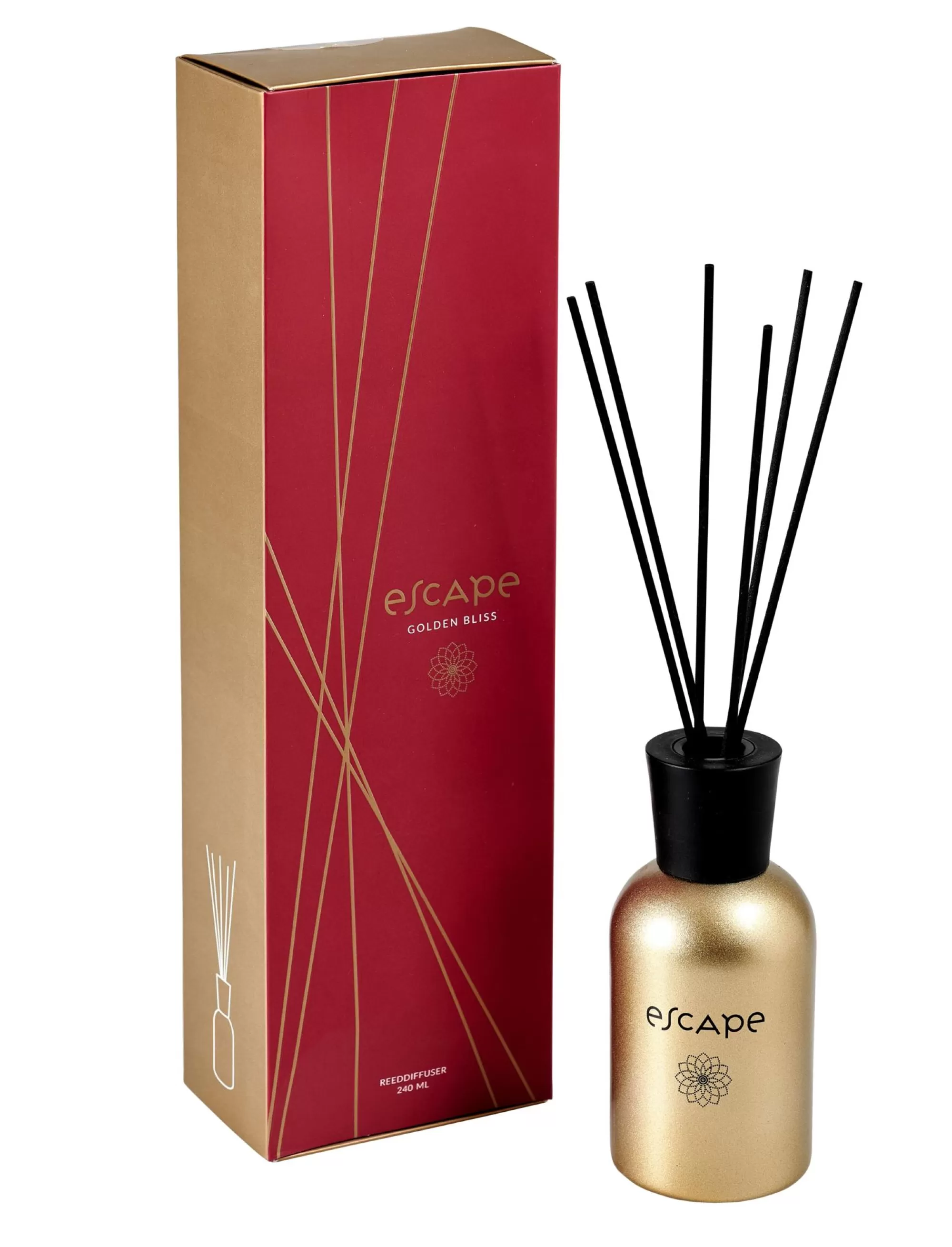 CASA Escape Golden Bliss Olio Profumato Dorato, Bordeaux* Prodotti Profumati