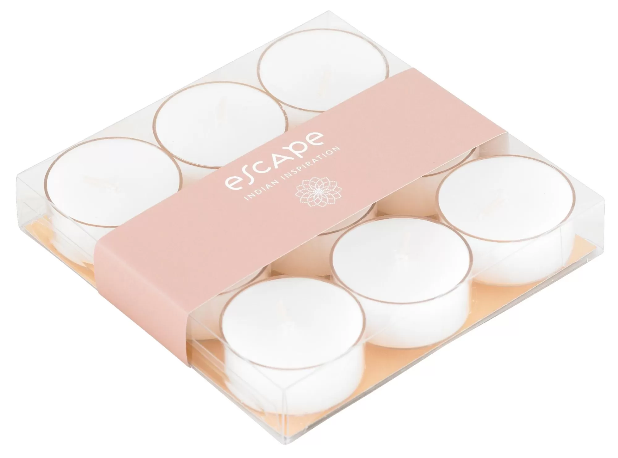 CASA Escape Indian Inspiration Lumini Profumati Set Di 9 Beige* Candele Profumate