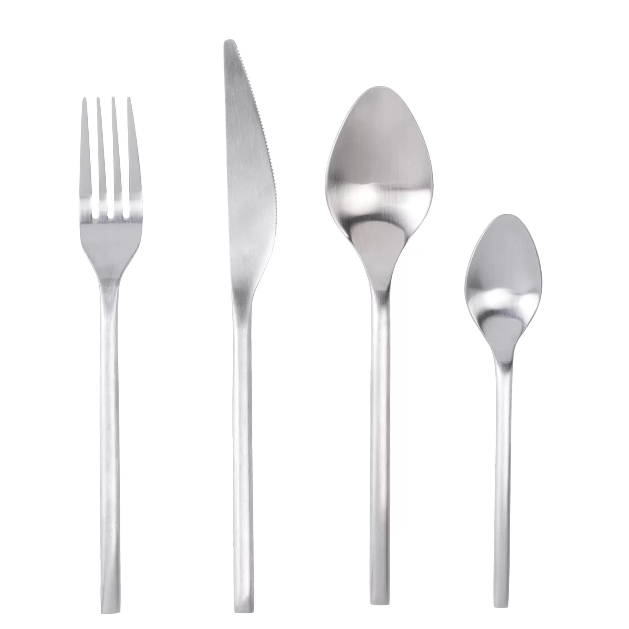 CASA Etna Satin Posate 16 Pezzi Argentato* Set Di Posate