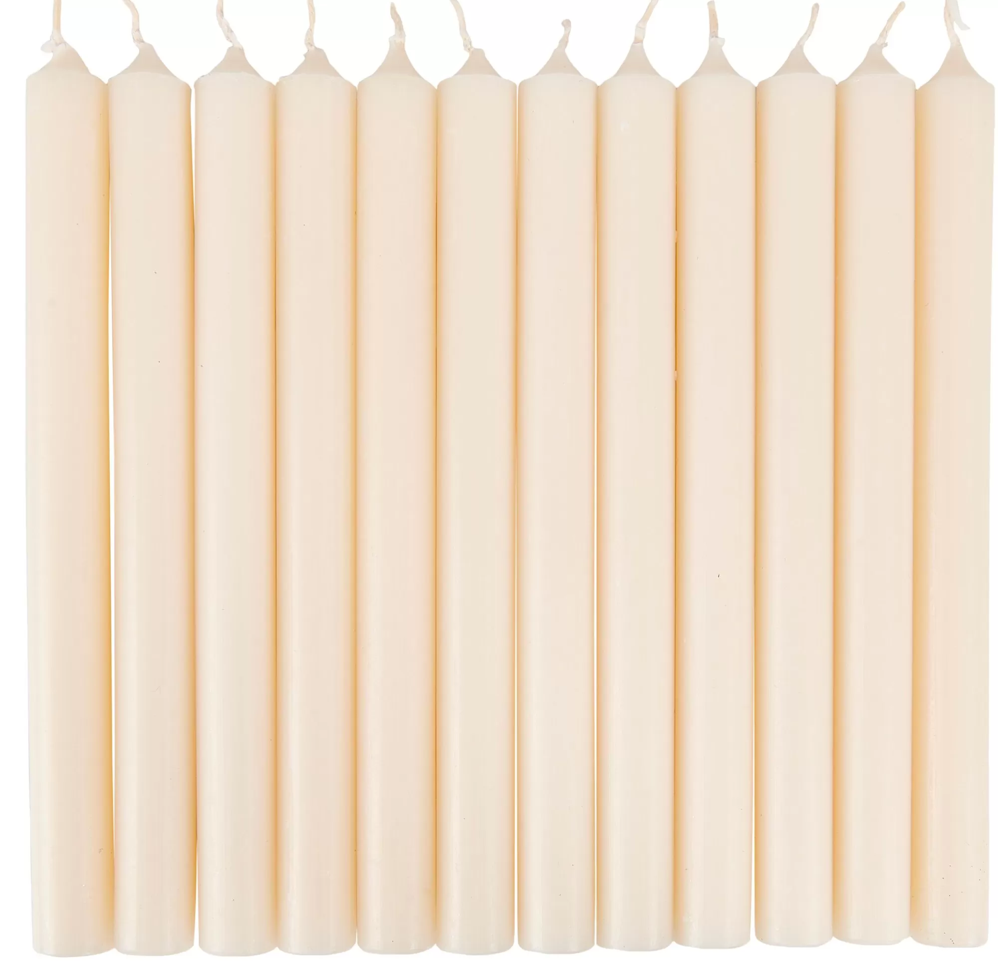 CASA Fina Candele Set Di 12 Avorio* Candele