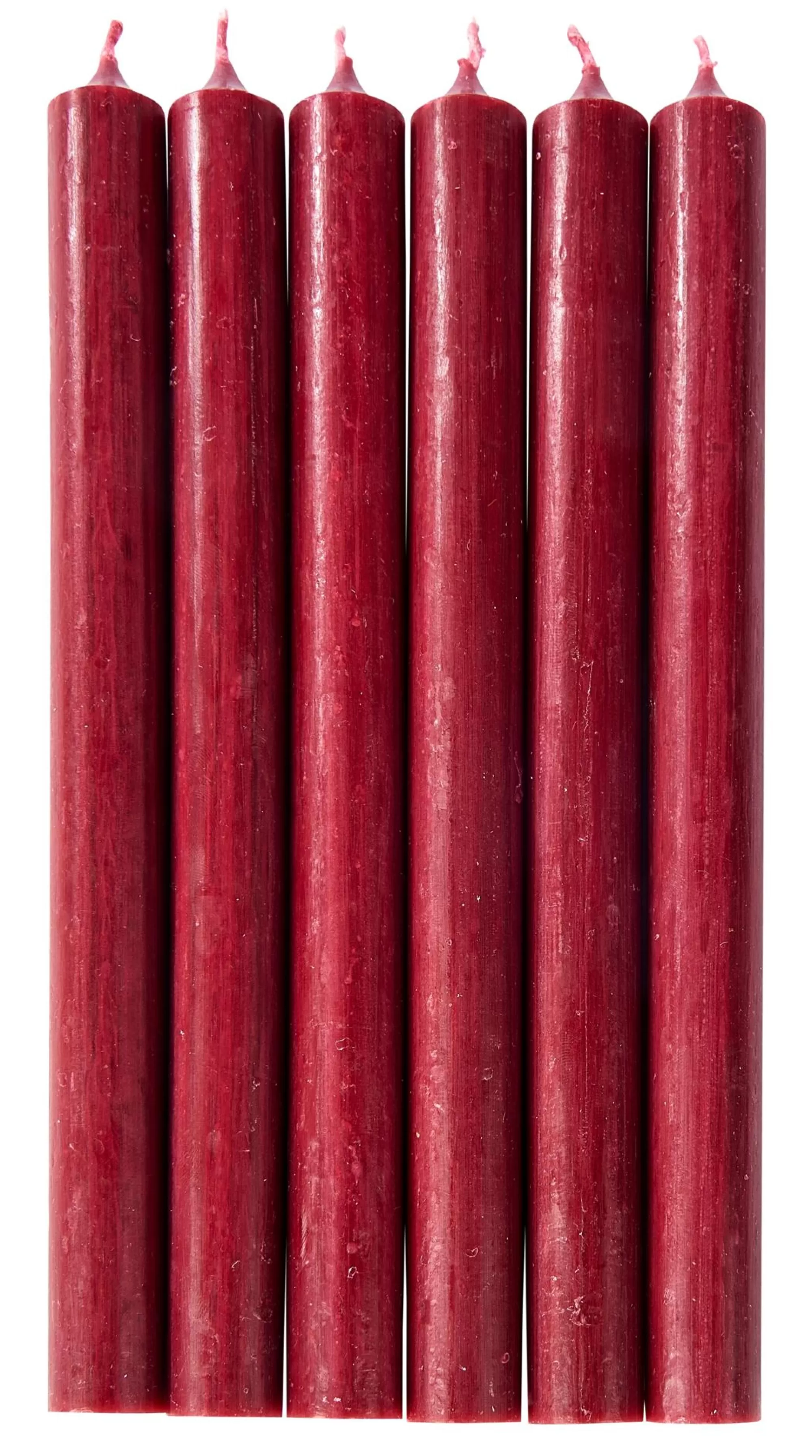 CASA Fina Candele Set Di 6 Bordeaux* Candele