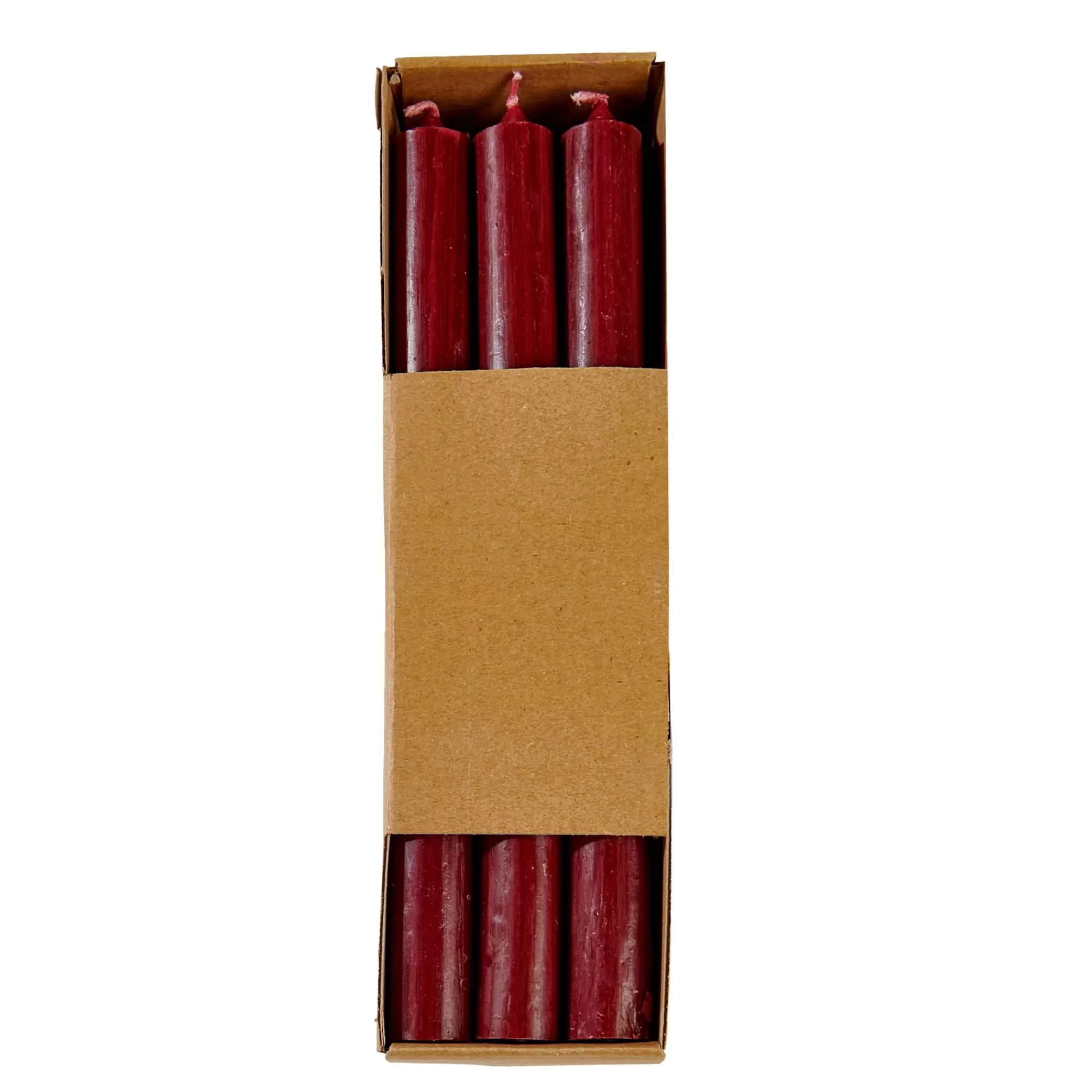 CASA Fina Candele Set Di 6 Bordeaux* Candele