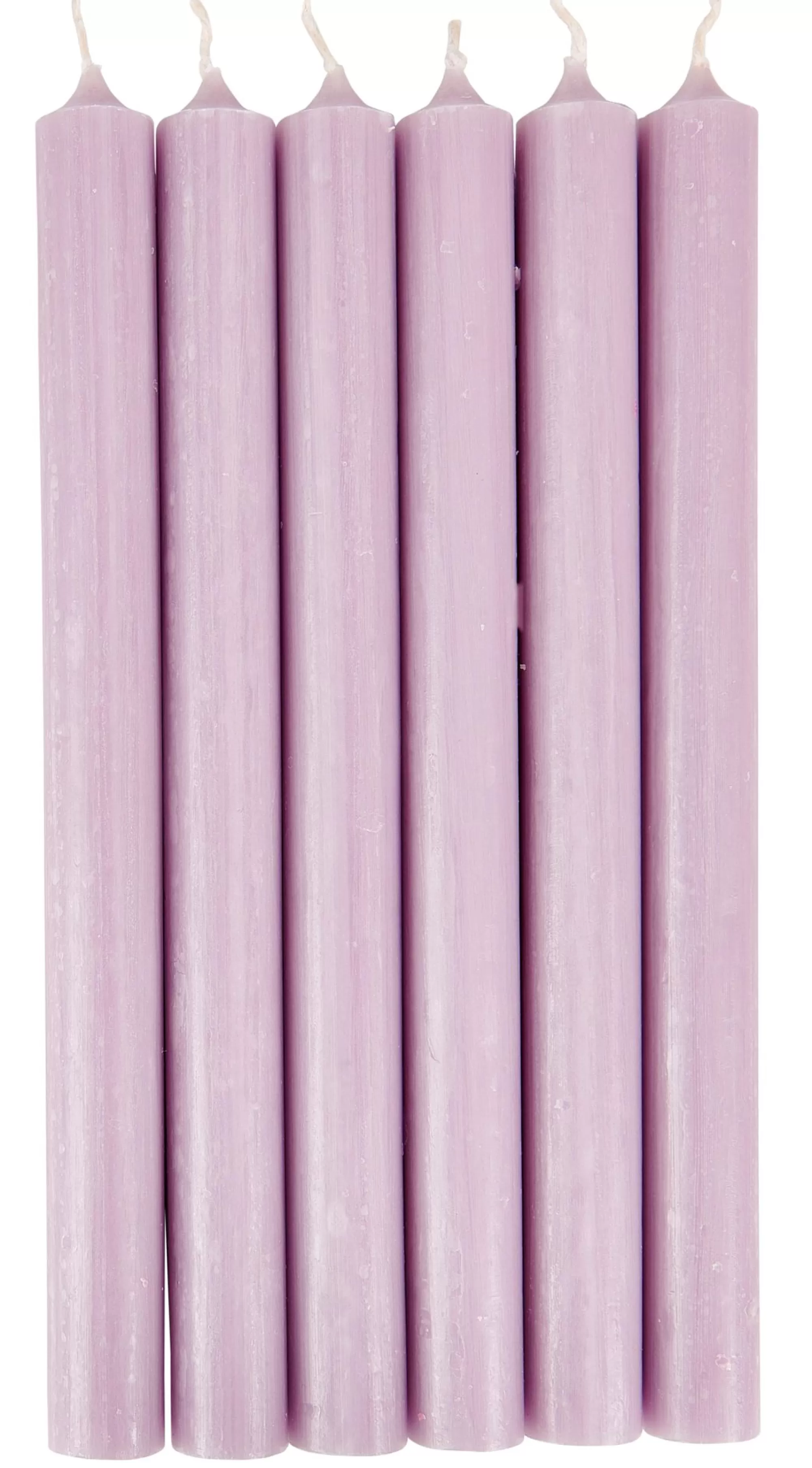 CASA Fina Candele Set Di 6 Viola Chiaro* Candele