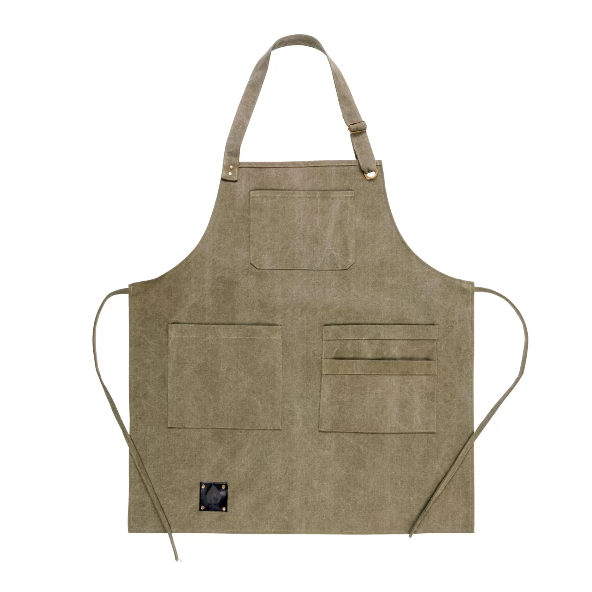 CASA Fire Grembiule Verde Marrone* Grembiule