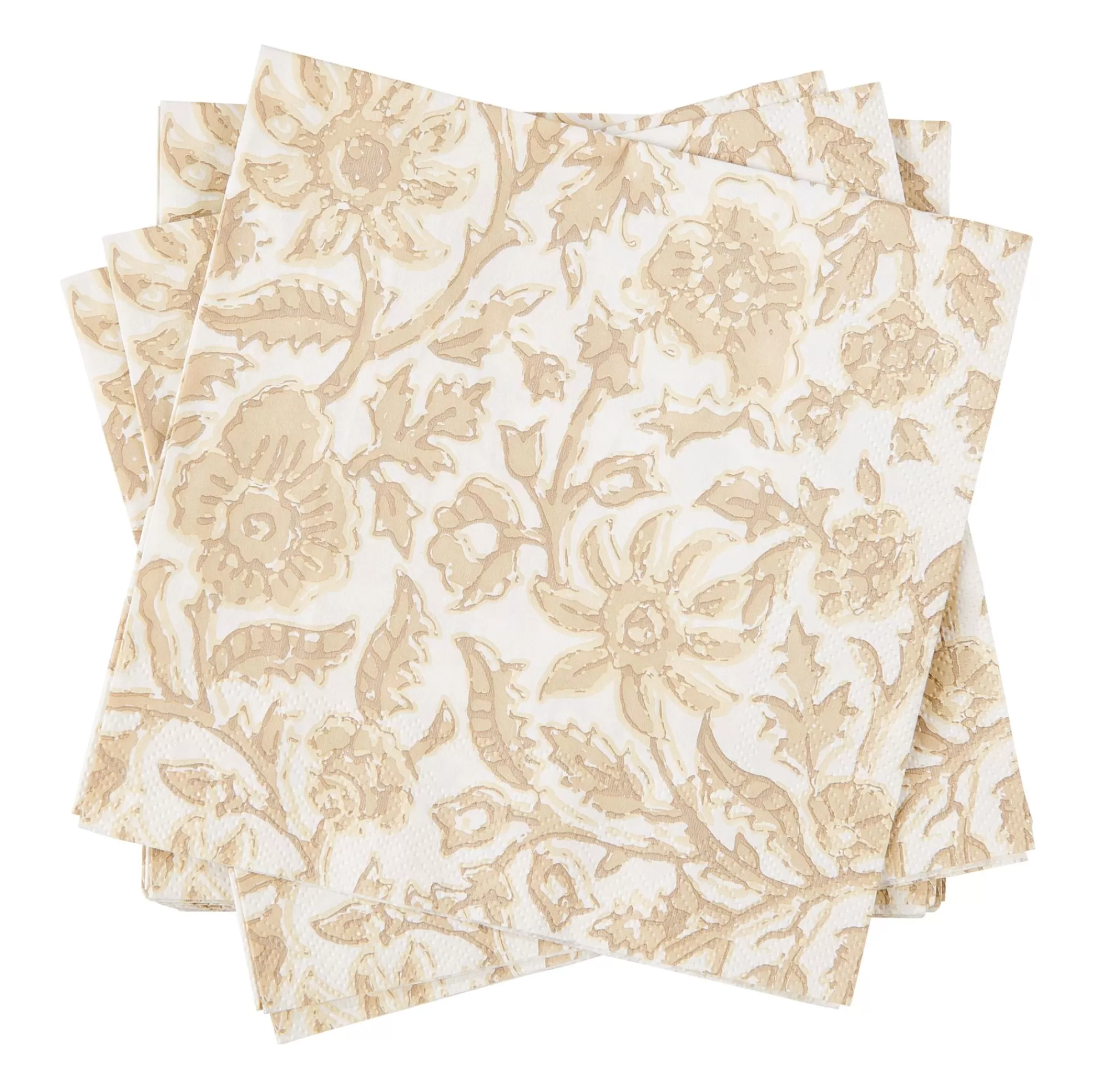 CASA Henna Flower Set Di 20 Tovaglioli Rosso, Beige* Tovaglioli