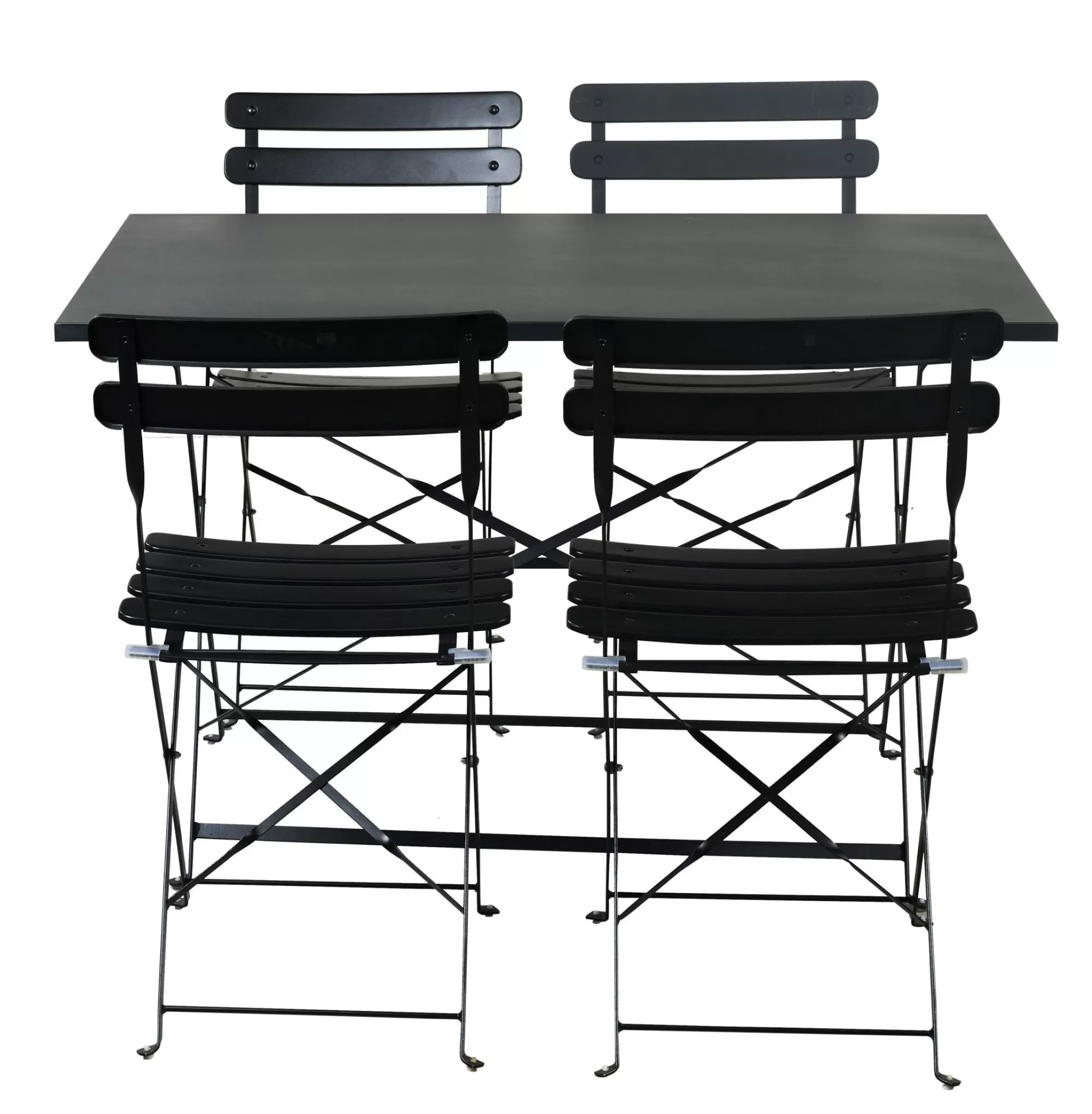 CASA Imperial Set Bistro Rettangolare Nero* Set Bistro