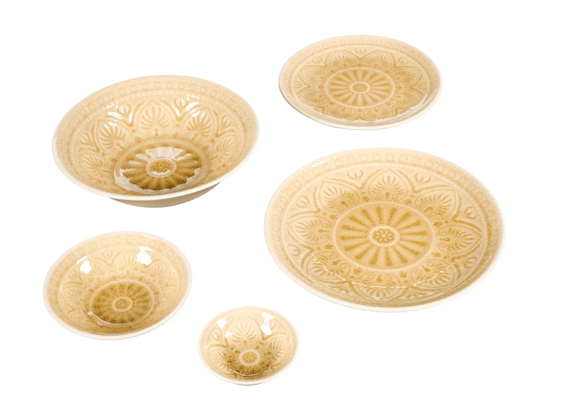 CASA Indo Piatto Beige* Piatti