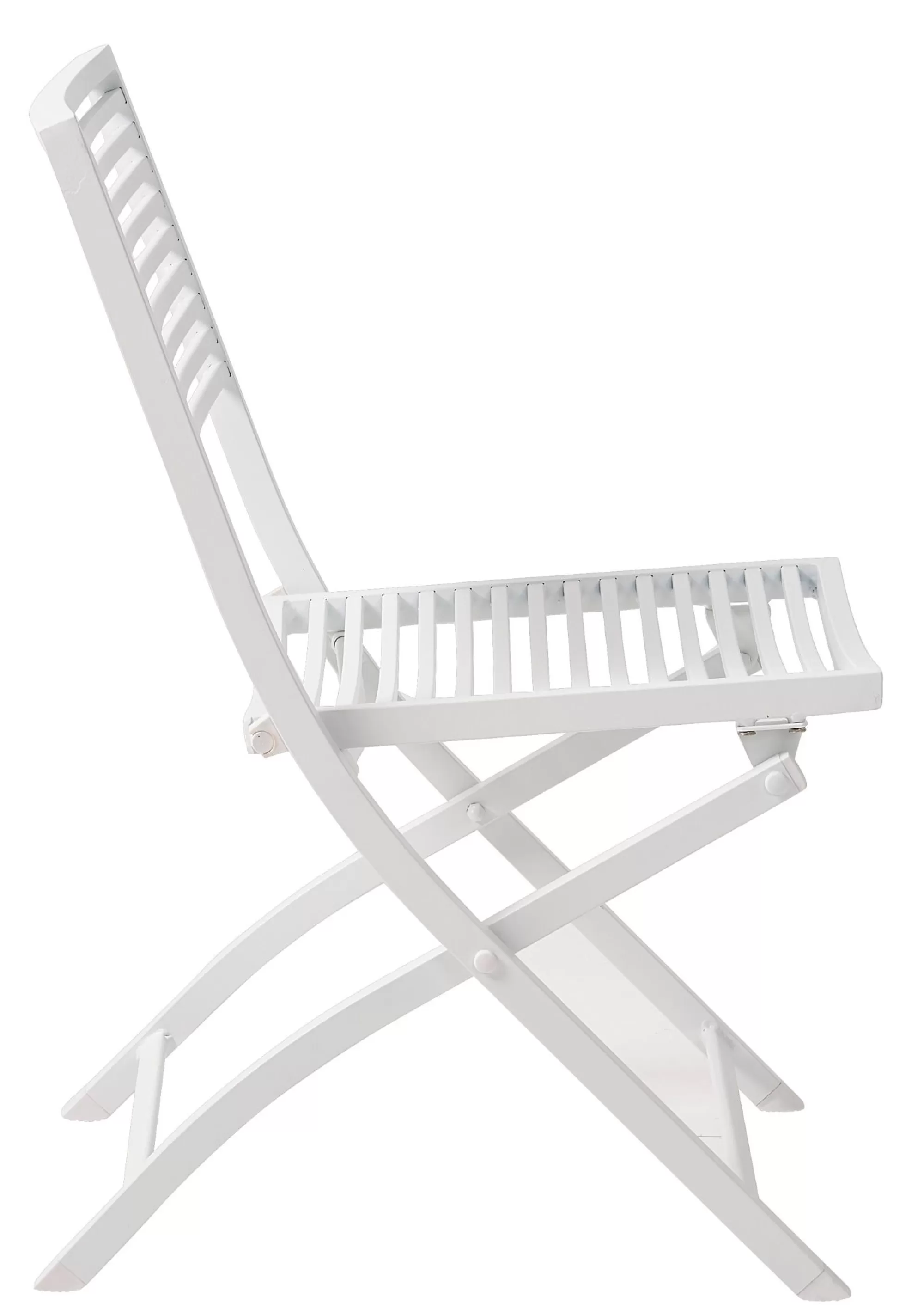 CASA Jesse Sedia Pieghevole Bianco, Beige* Sedie Da Giardino