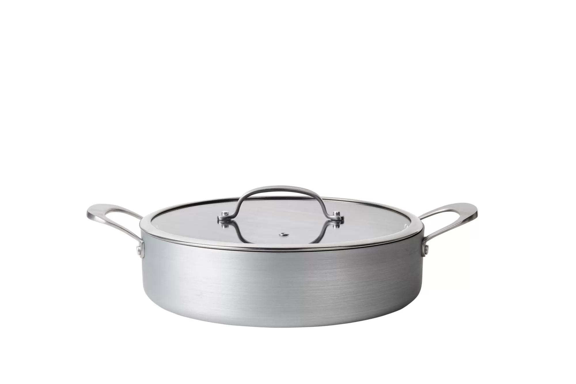 CASA Kastrol Casseruola Con Coperchio Argentato* Padelle