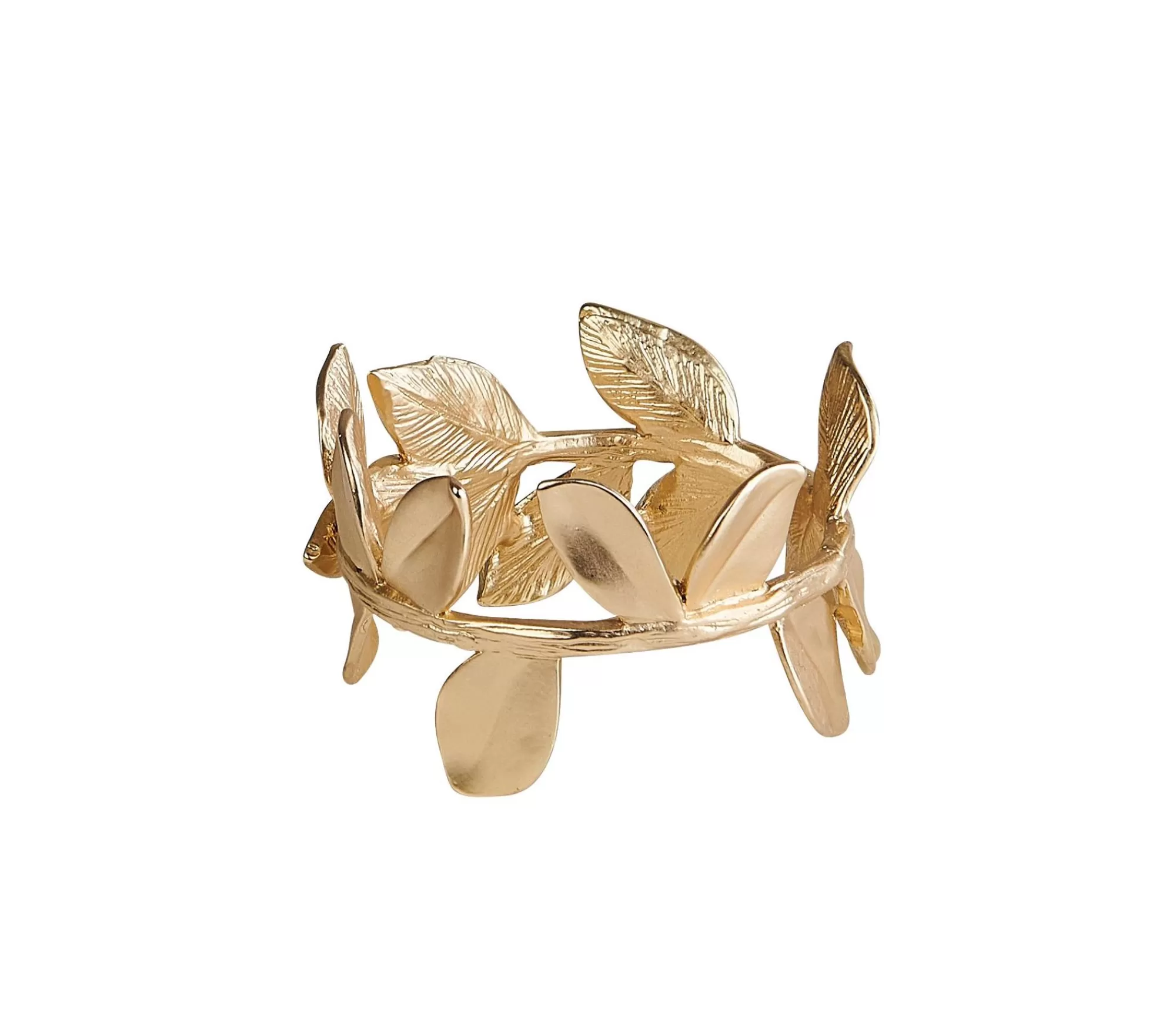 CASA Leafs Anello Portatov Dorato* Anelli Portatovaglioli