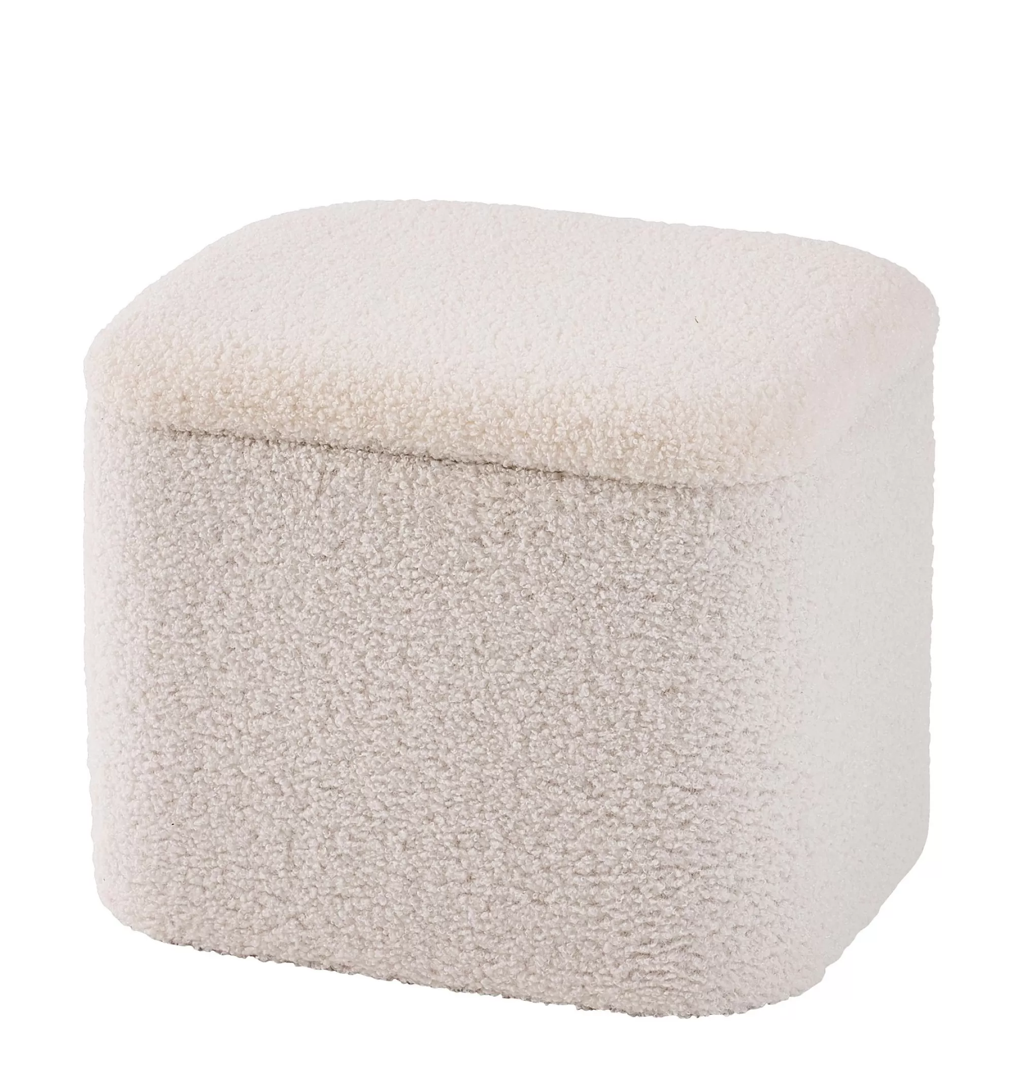 CASA Liam Con Contenitore Bianco* Pouf Portatutto