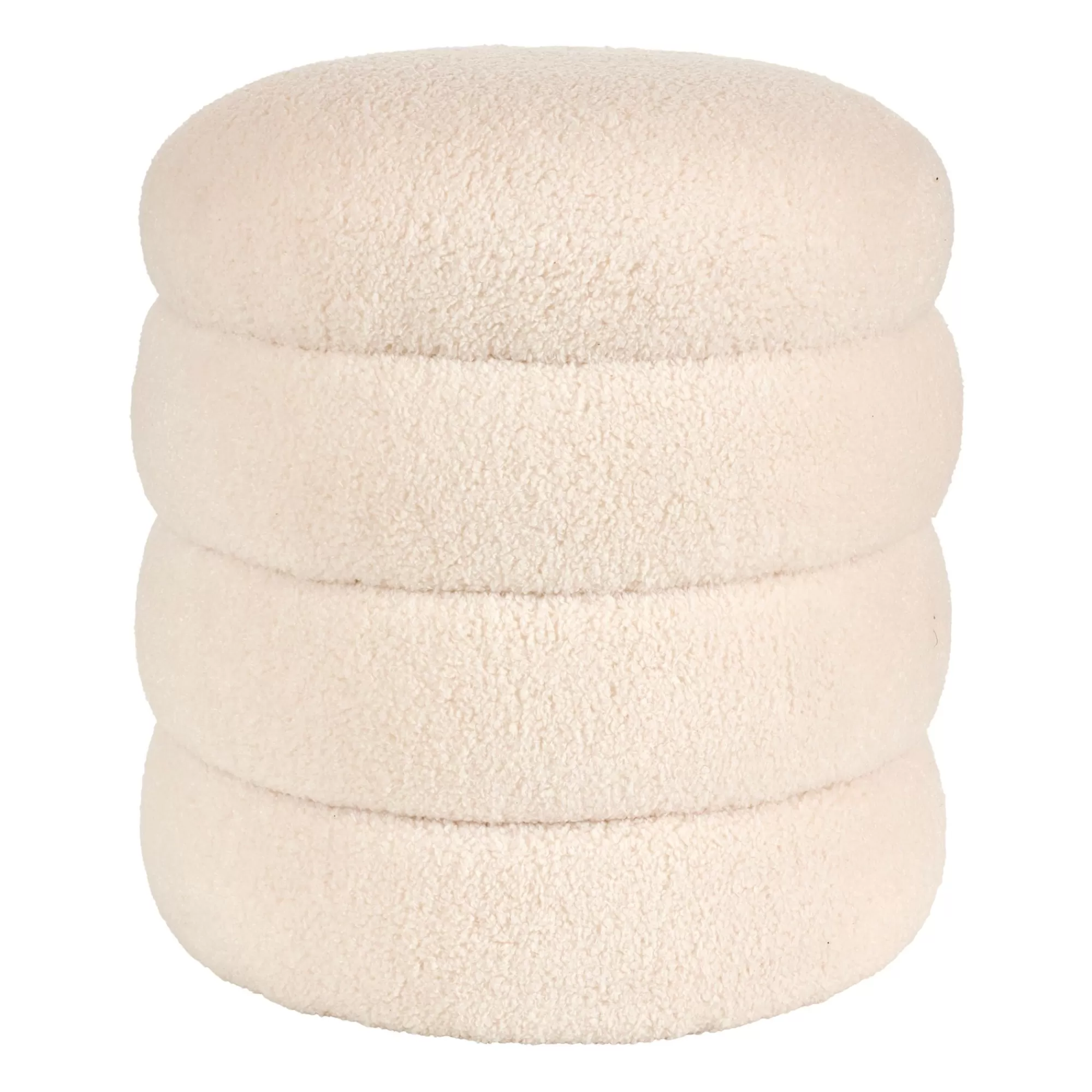 CASA Lobby Pouf: Bianco Antico* Pouf