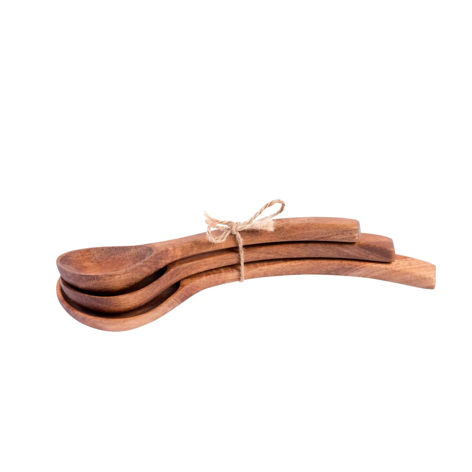 CASA Marcus Cucchiai Set Di 3 Naturale* Strumenti Da Cucina