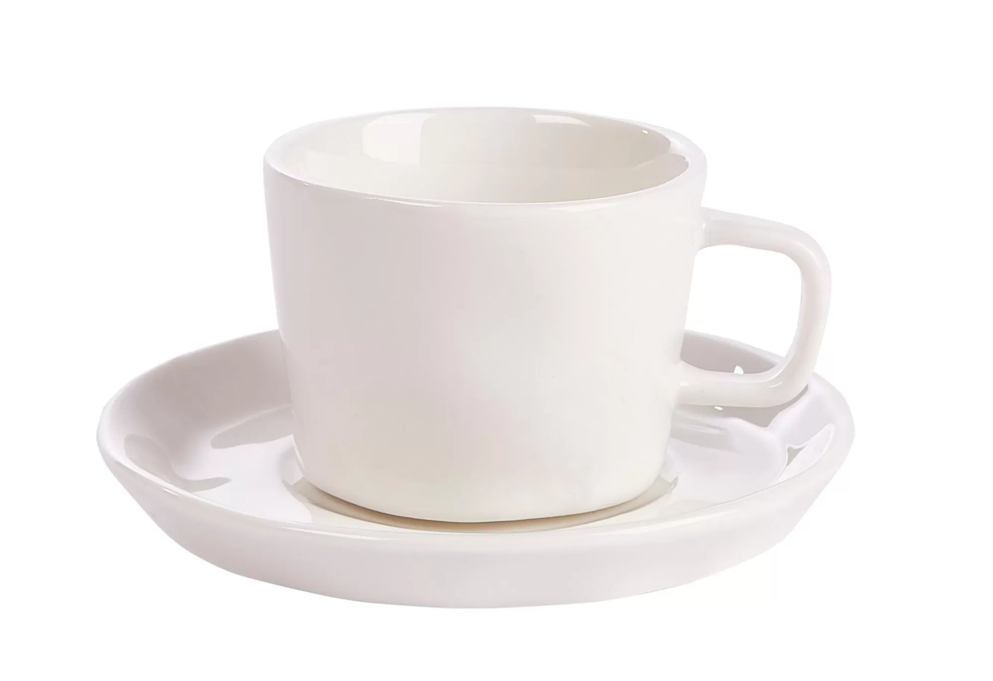CASA Marea Espresso Tazza+Piatt Bianco* Tazze