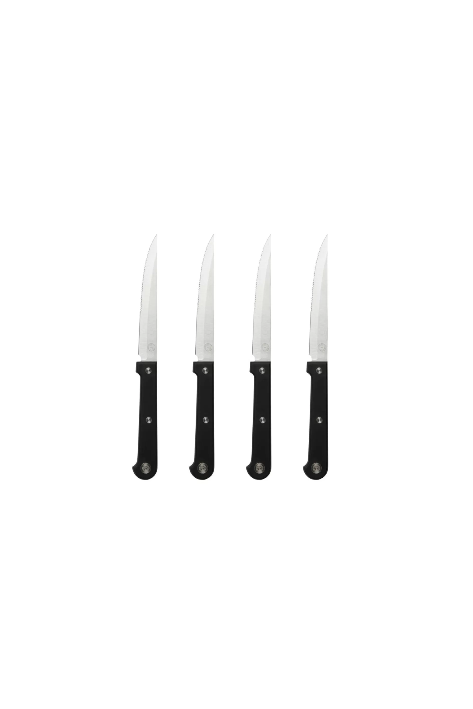 CASA Masterchef Set Di 4 Colt Da Bist Nero* Coltelli Da Tagliare