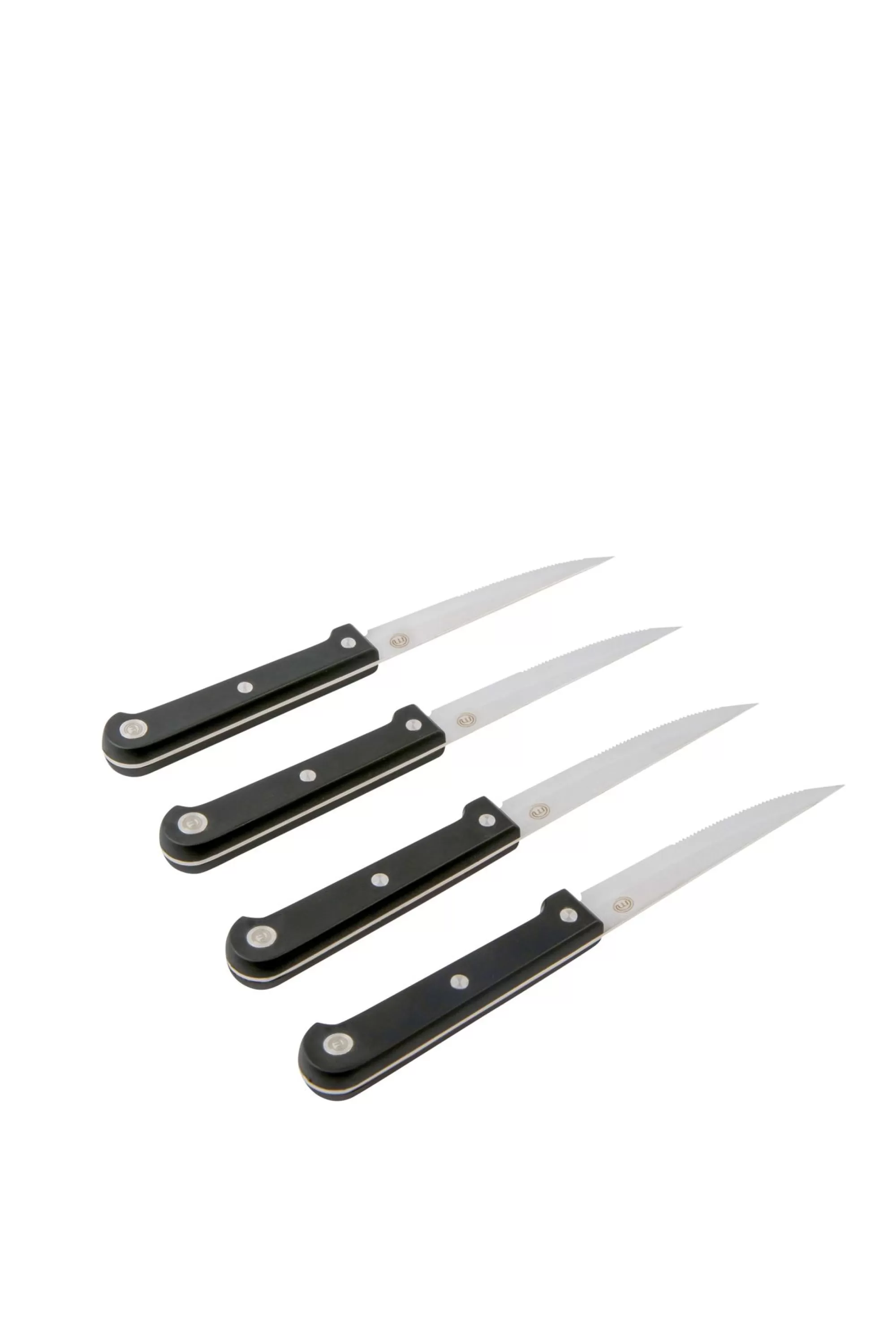 CASA Masterchef Set Di 4 Colt Da Bist Nero* Coltelli Da Tagliare