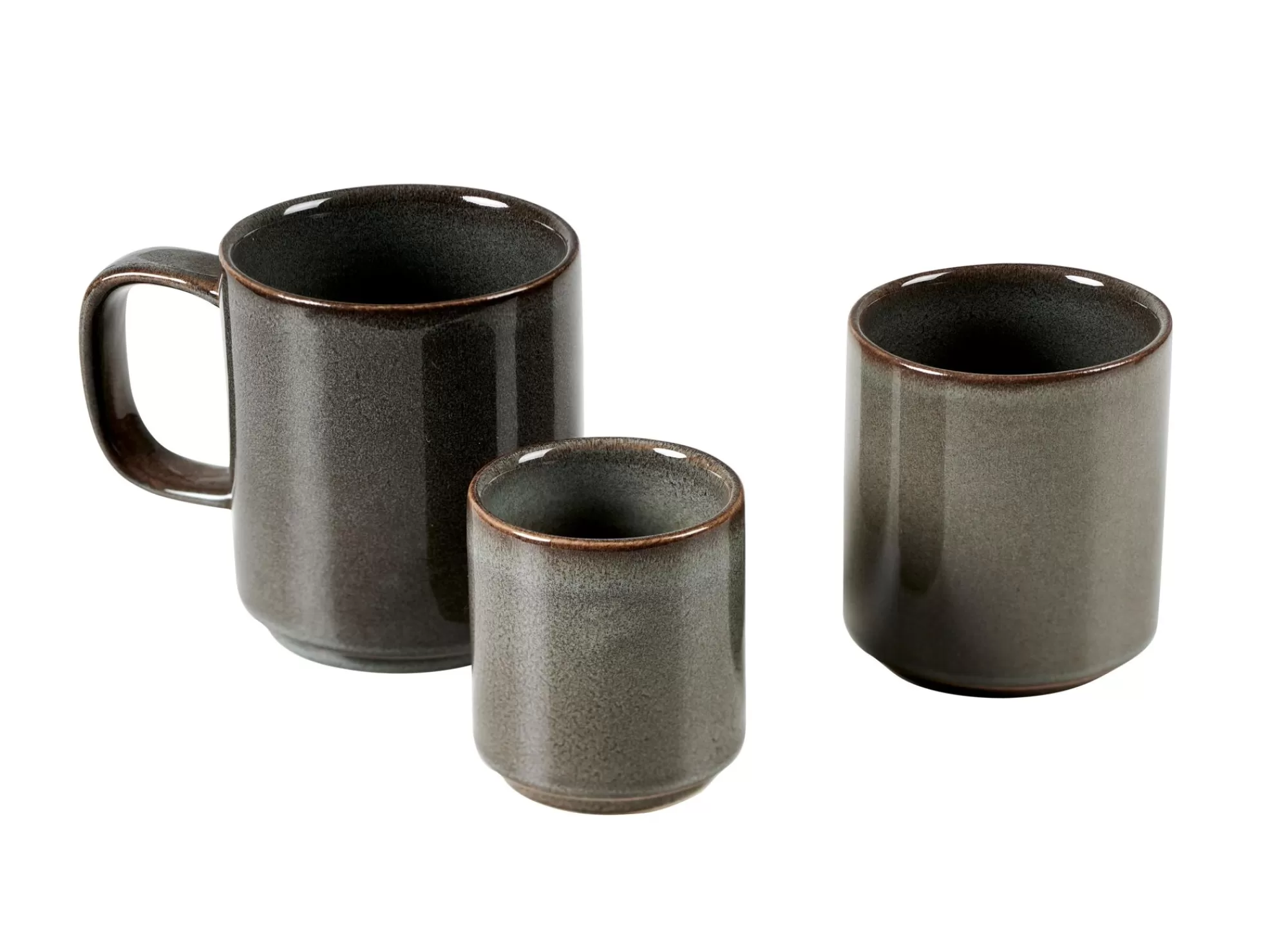 CASA Mineral Graphite Tazza Senza Manico Grigio* Mug