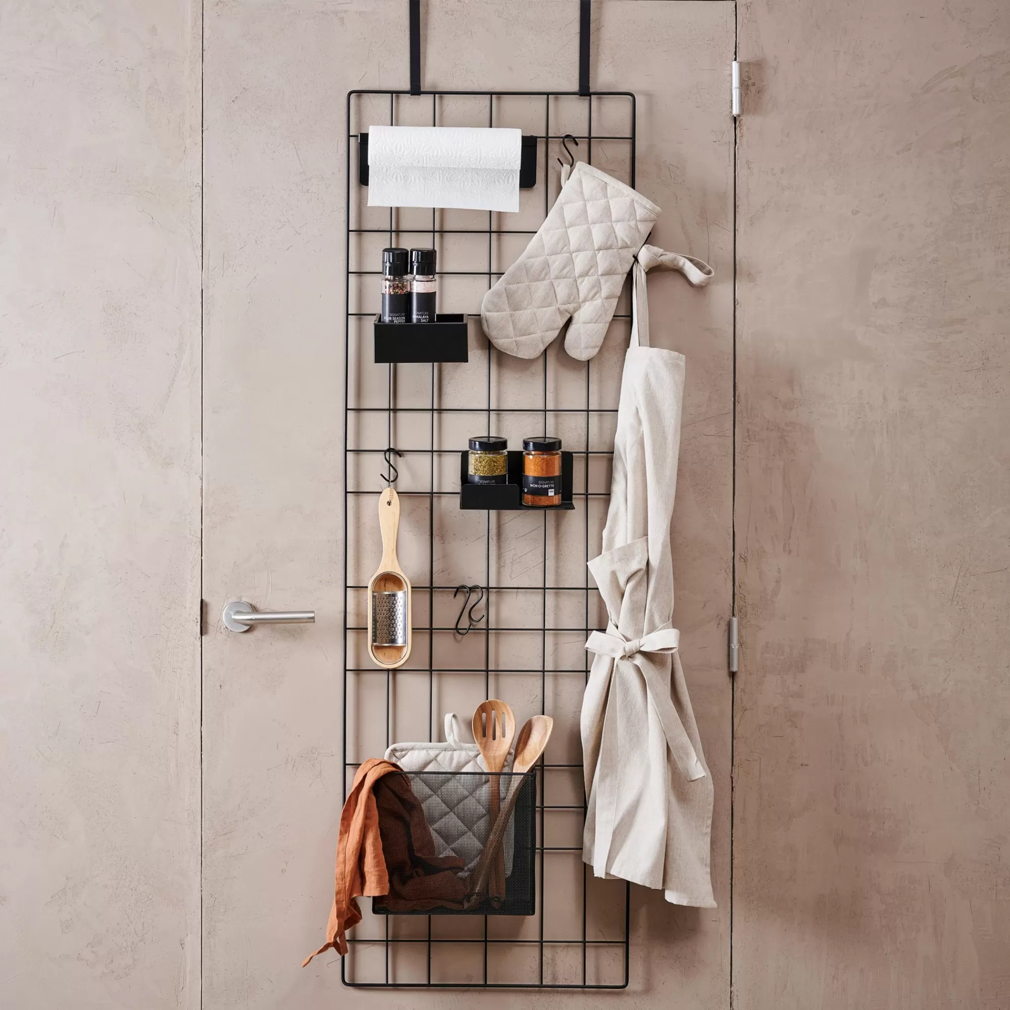 CASA Modular Bacheca In Metallo Nero* Decorazioni Da Parete