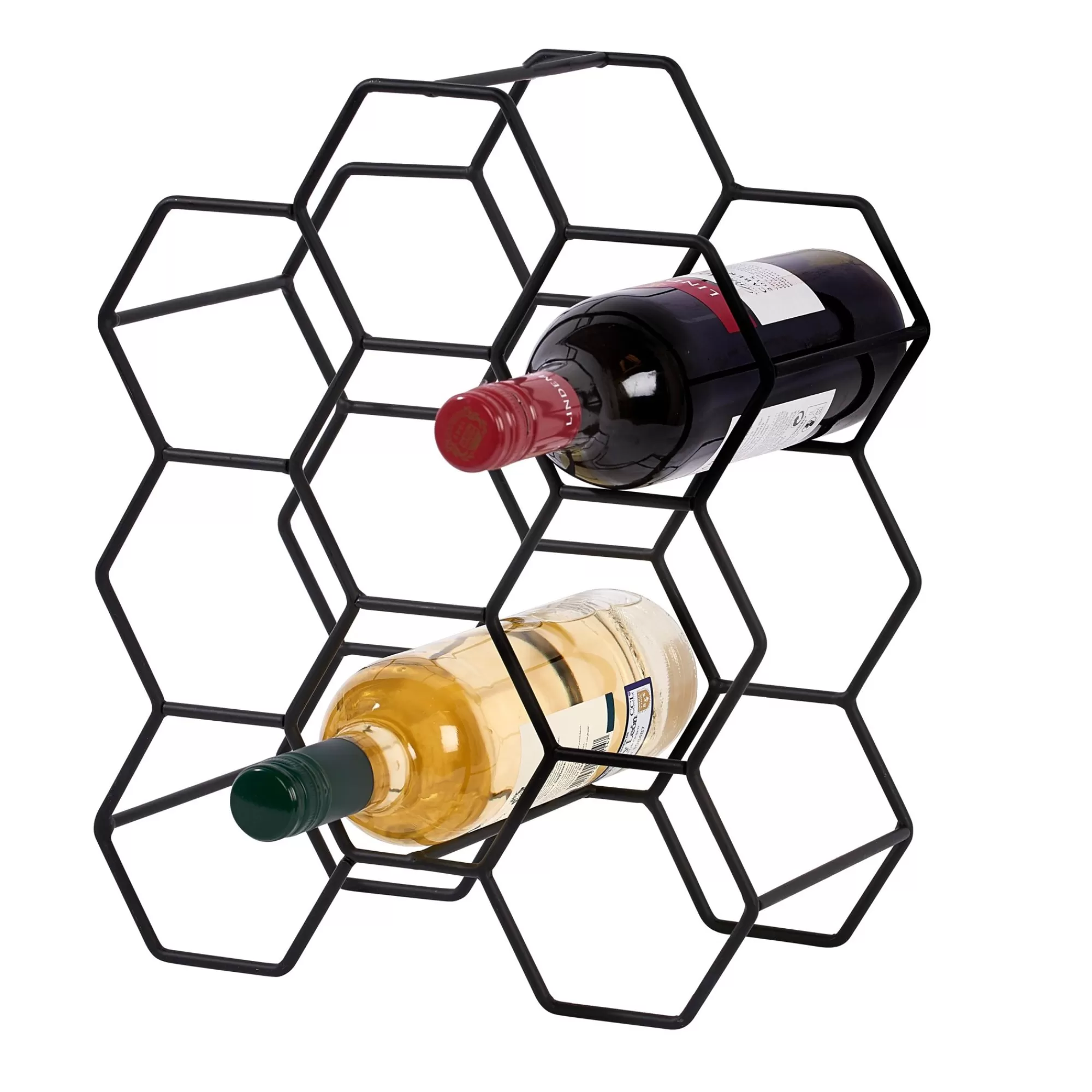CASA Nau Cantinetta Per 9 Bottiglie Nero* Accessori Per Vino