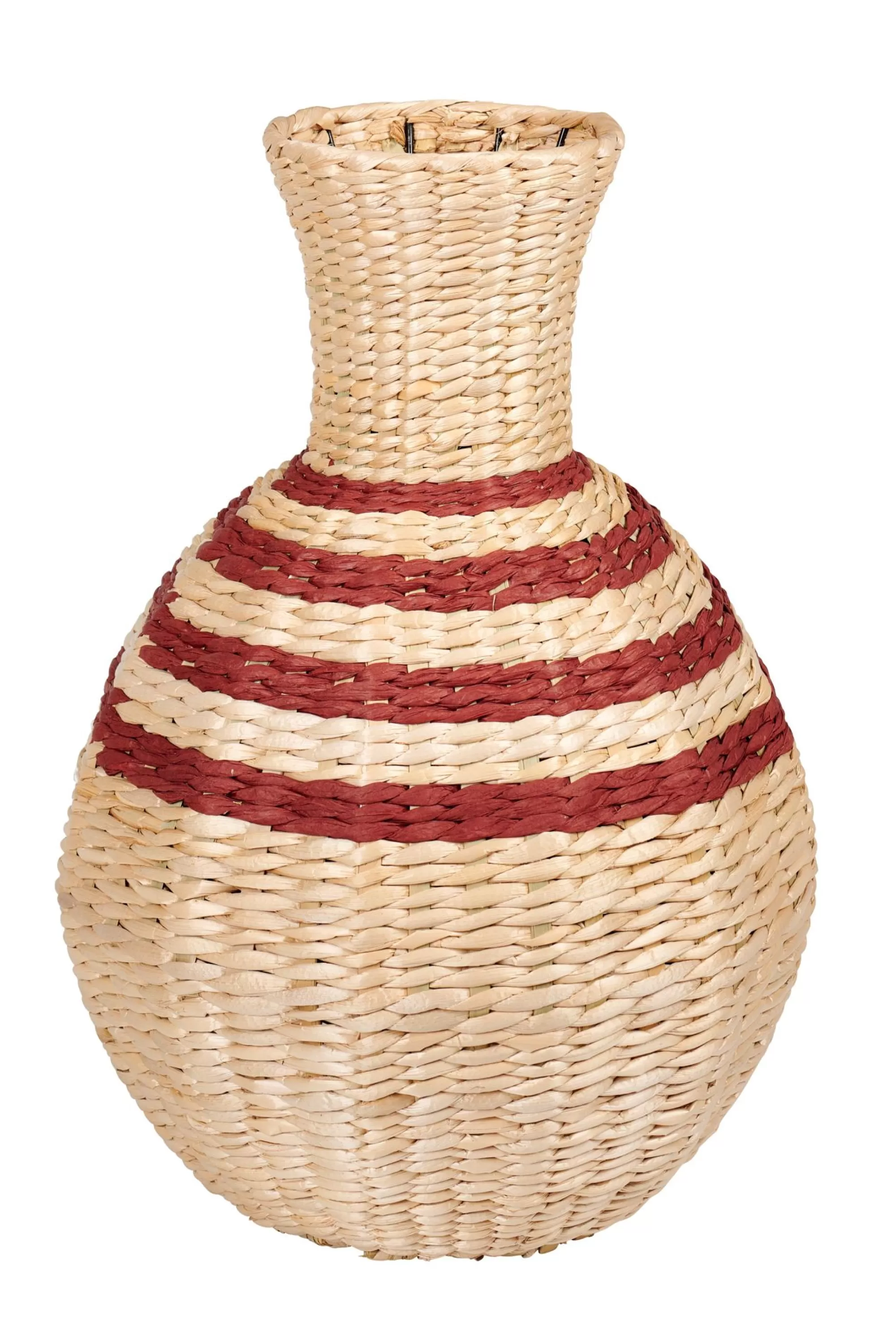 CASA Nepal Vaso Marrone, Naturale, Rosso Scuro* Vasi